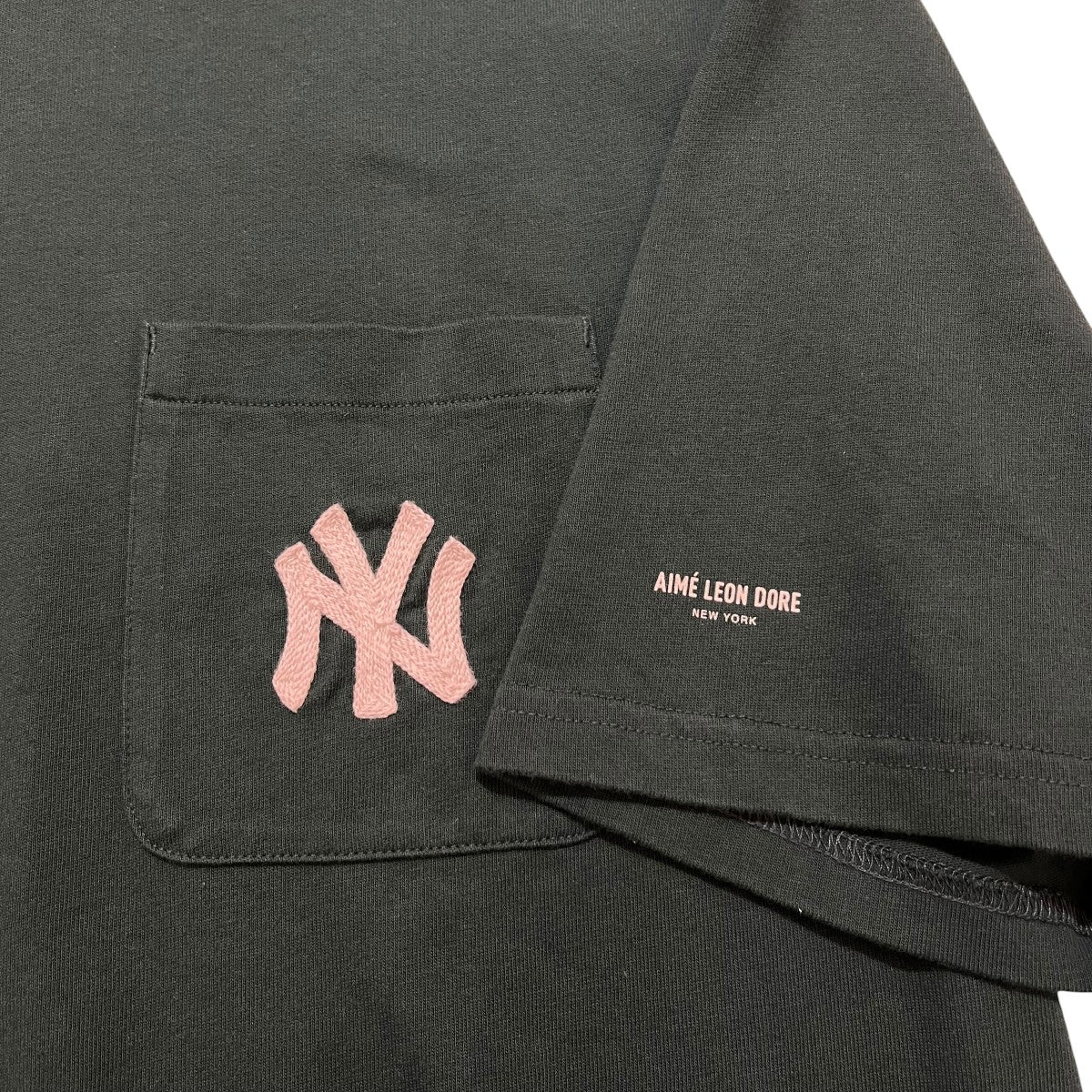 ヤンキースワッペン半袖Tシャツ