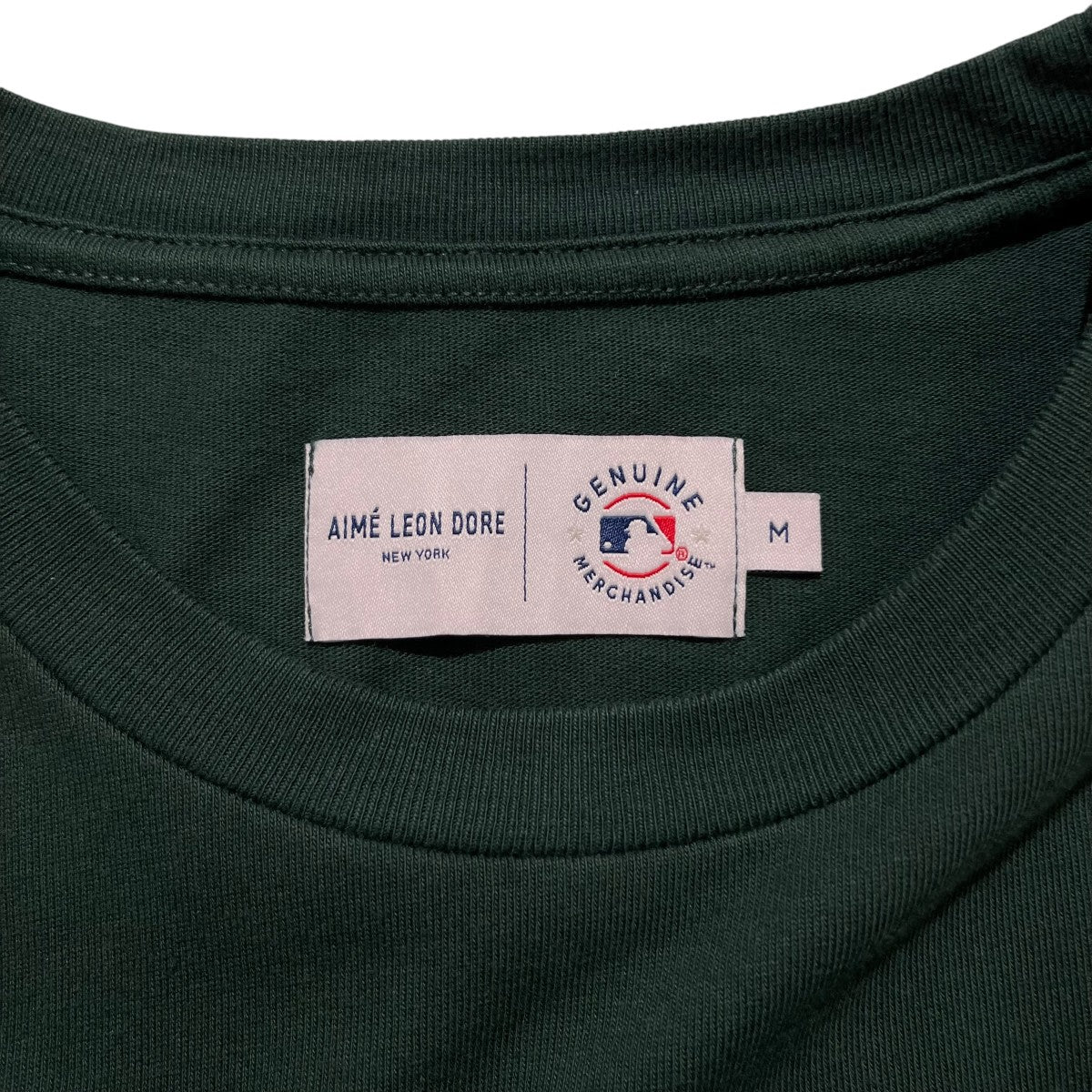 ヤンキースワッペン半袖Tシャツ