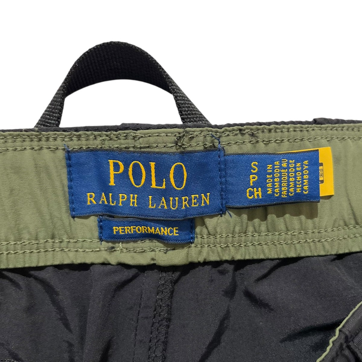 POLO RALPH LAUREN ロゴ刺繍ショートパンツ 古着・中古-5枚目のアイテム画像