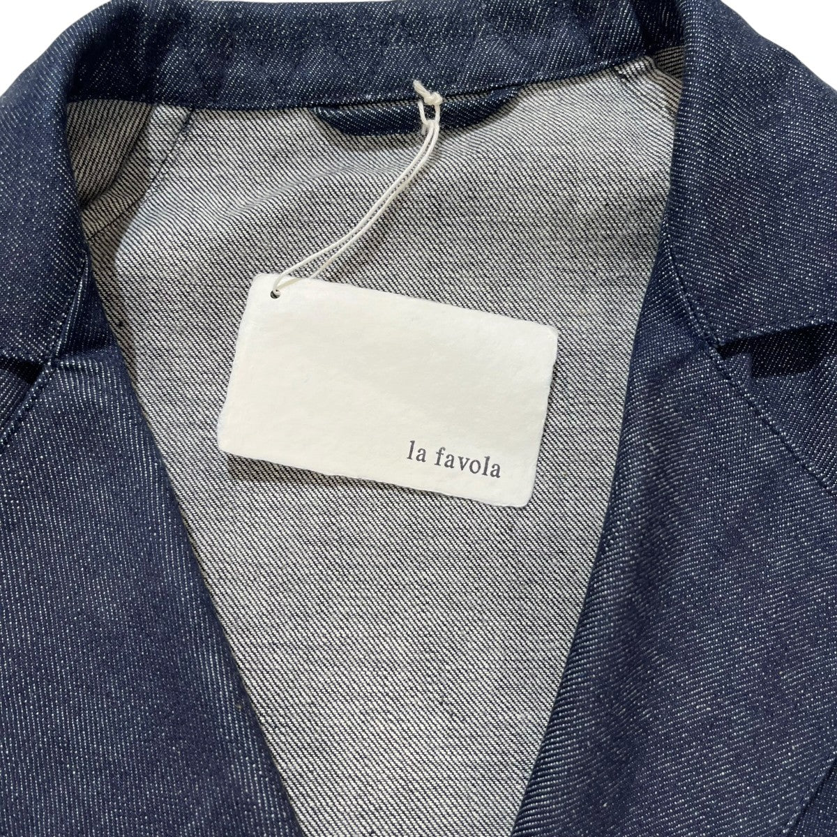 la favola ダブルデニムジャケット 古着・中古-3枚目のアイテム画像