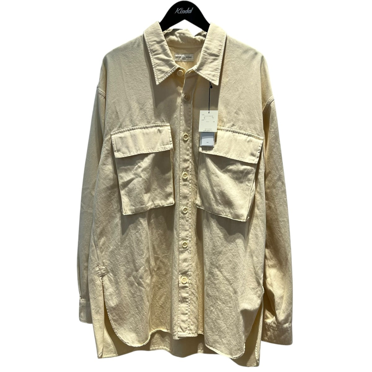 DRIES VAN NOTEN 無地長袖シャツ73-01-21-01018-HN 古着・中古-1枚目のアイテム画像