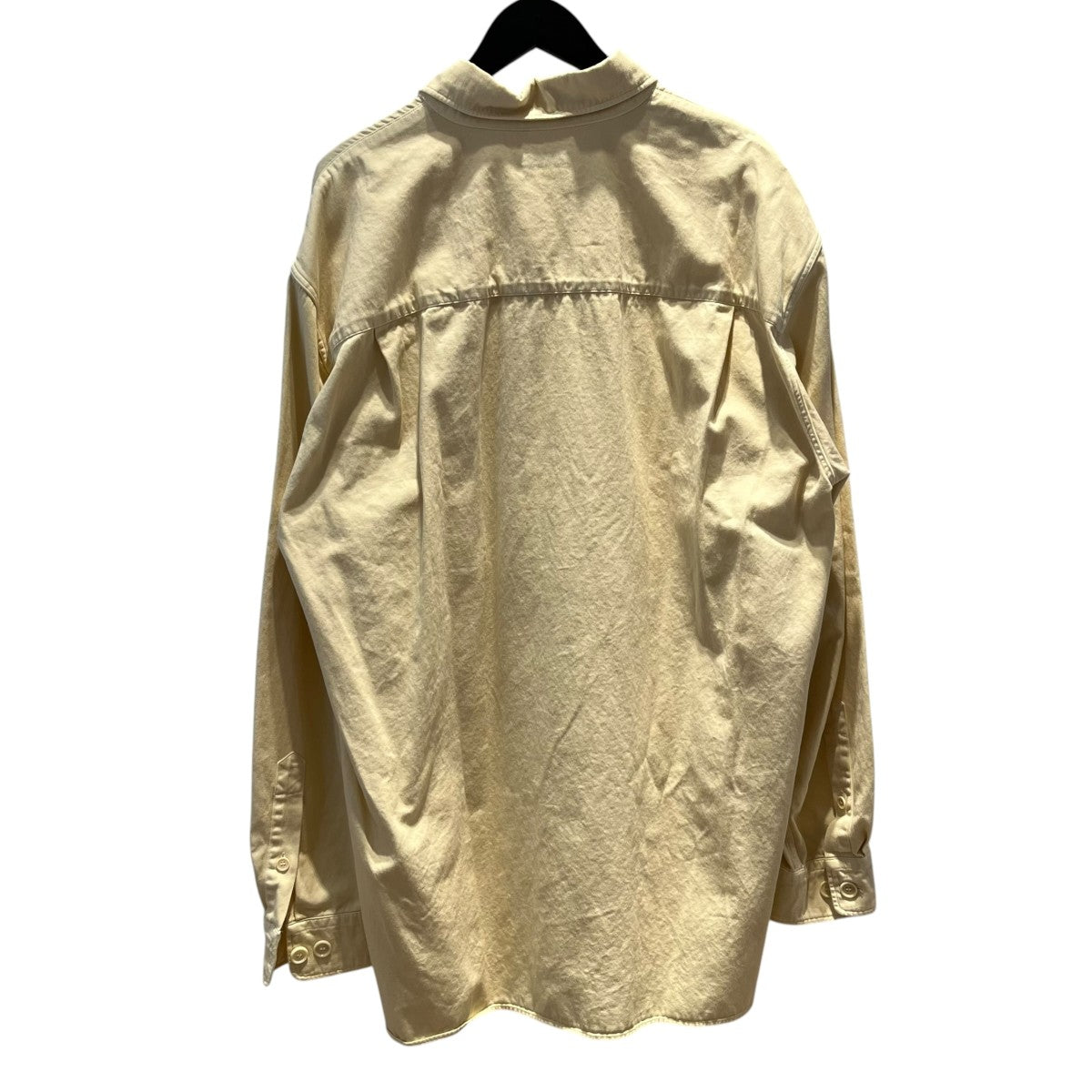 DRIES VAN NOTEN 無地長袖シャツ73-01-21-01018-HN 古着・中古-2枚目のアイテム画像