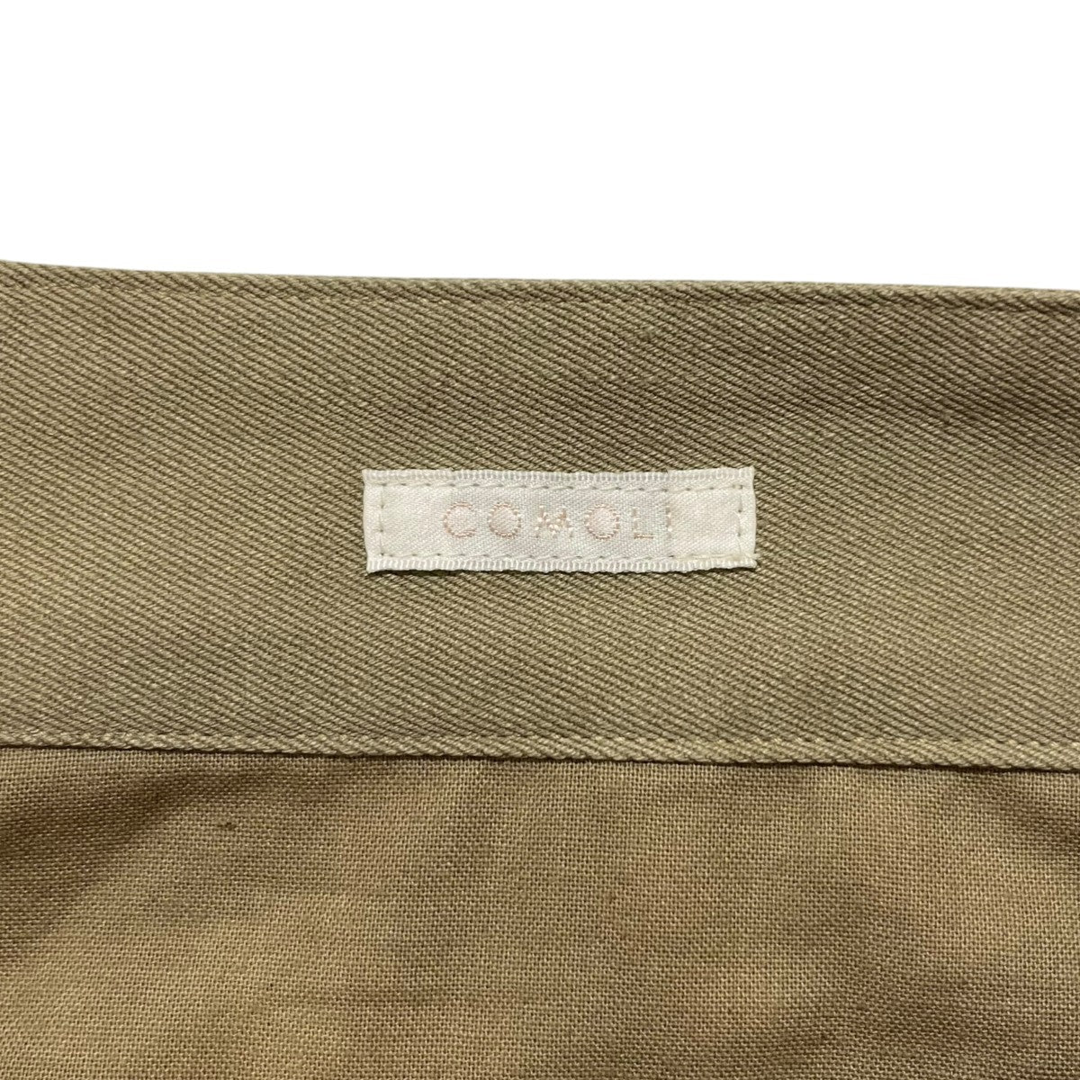 COMOLI×UNITEDARROWS 無地チノパンU03-03024 古着・中古-3枚目のアイテム画像