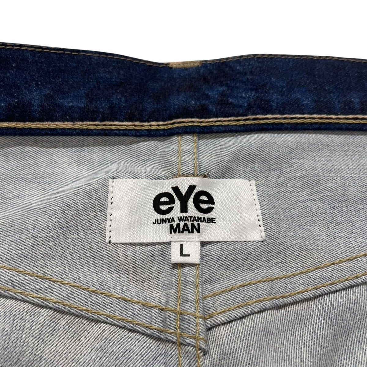 JUNYA WATANABE MAN×New Manual 26SSCotton Nylon Twill Transfer Printed Pantsデニムパンツ 古着・中古-4枚目のアイテム画像