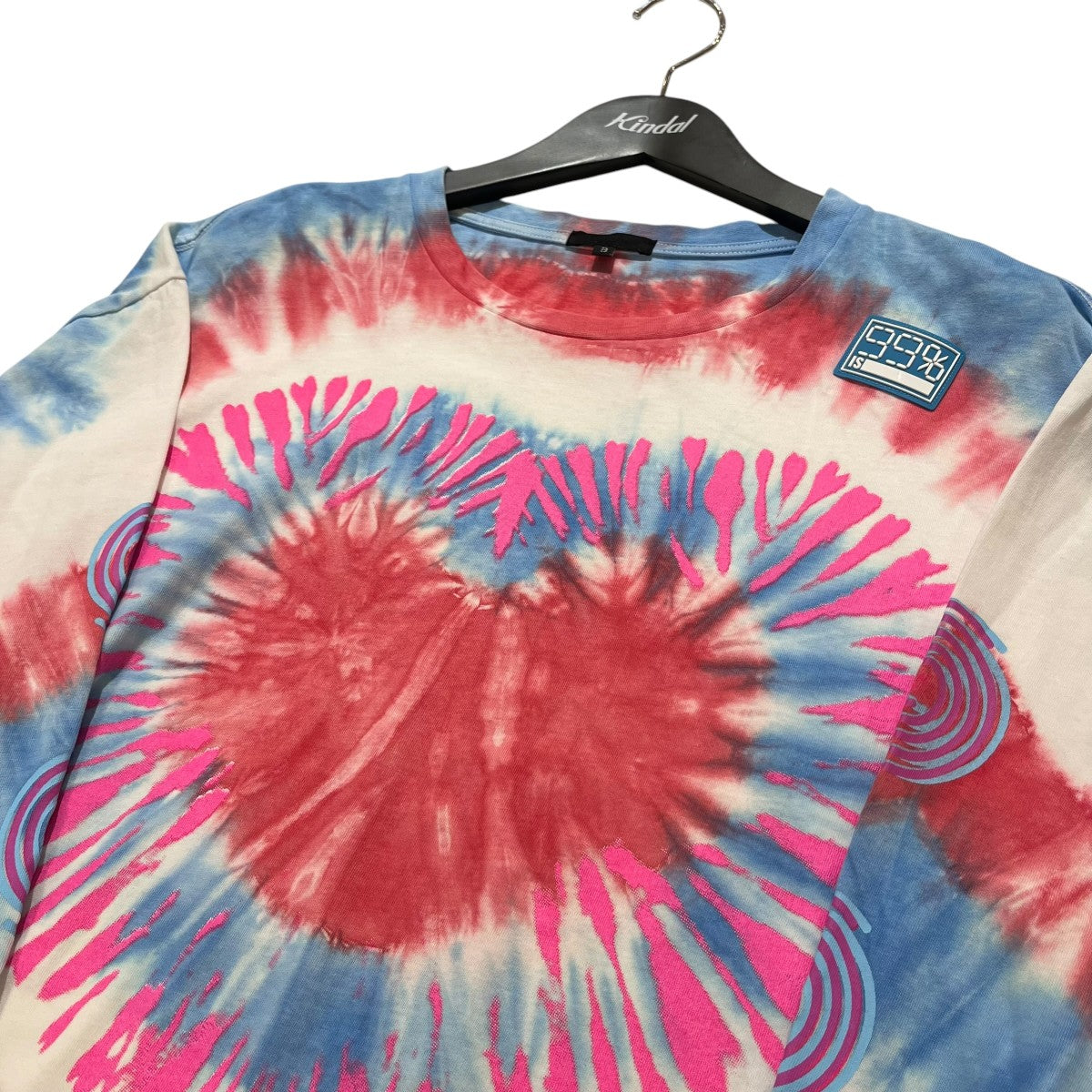 99％is タイダイ長袖カットソーTIE-DYE SLEEVE T-SHIRT 古着・中古-3枚目のアイテム画像