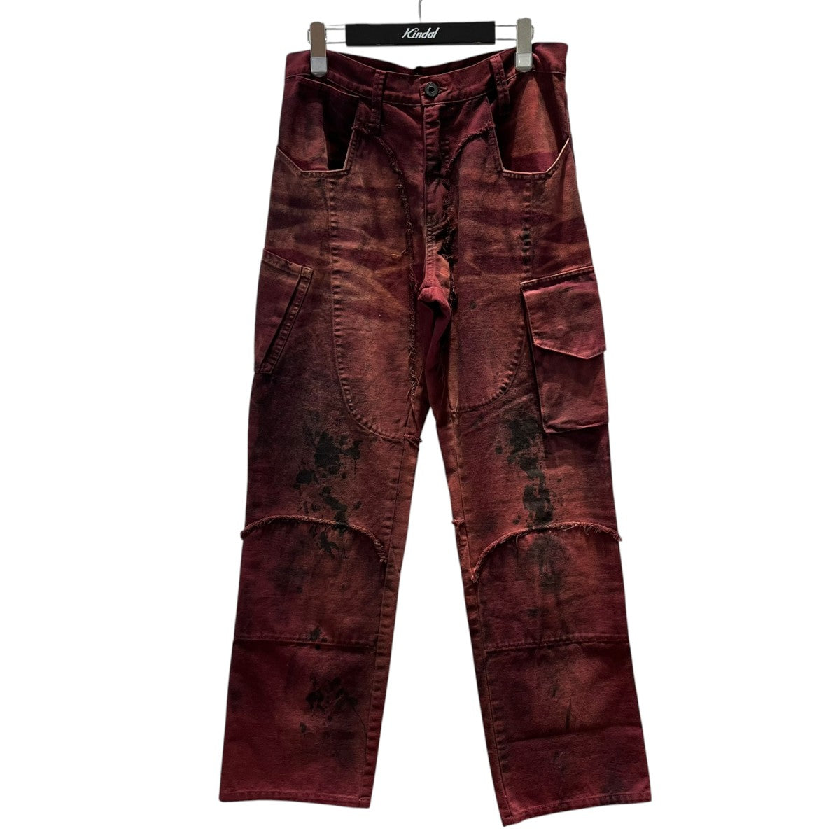 CARGO SCRAPデニムパンツANA25F-PT02-WBR-M