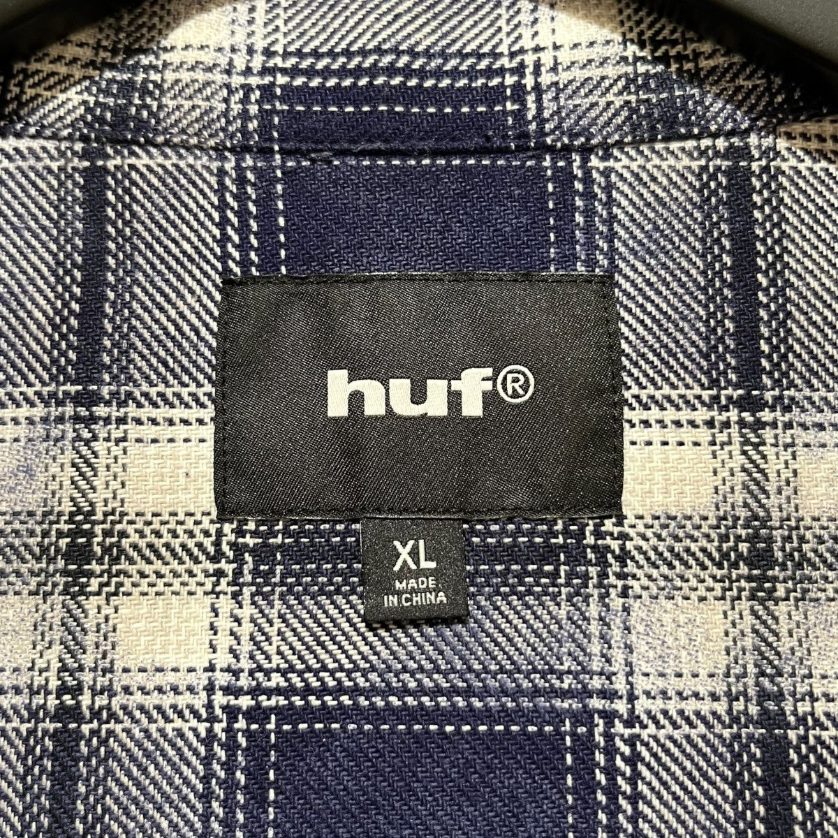 MISTY PLAID SHIRTチェックフルジップアップ半袖シャツ