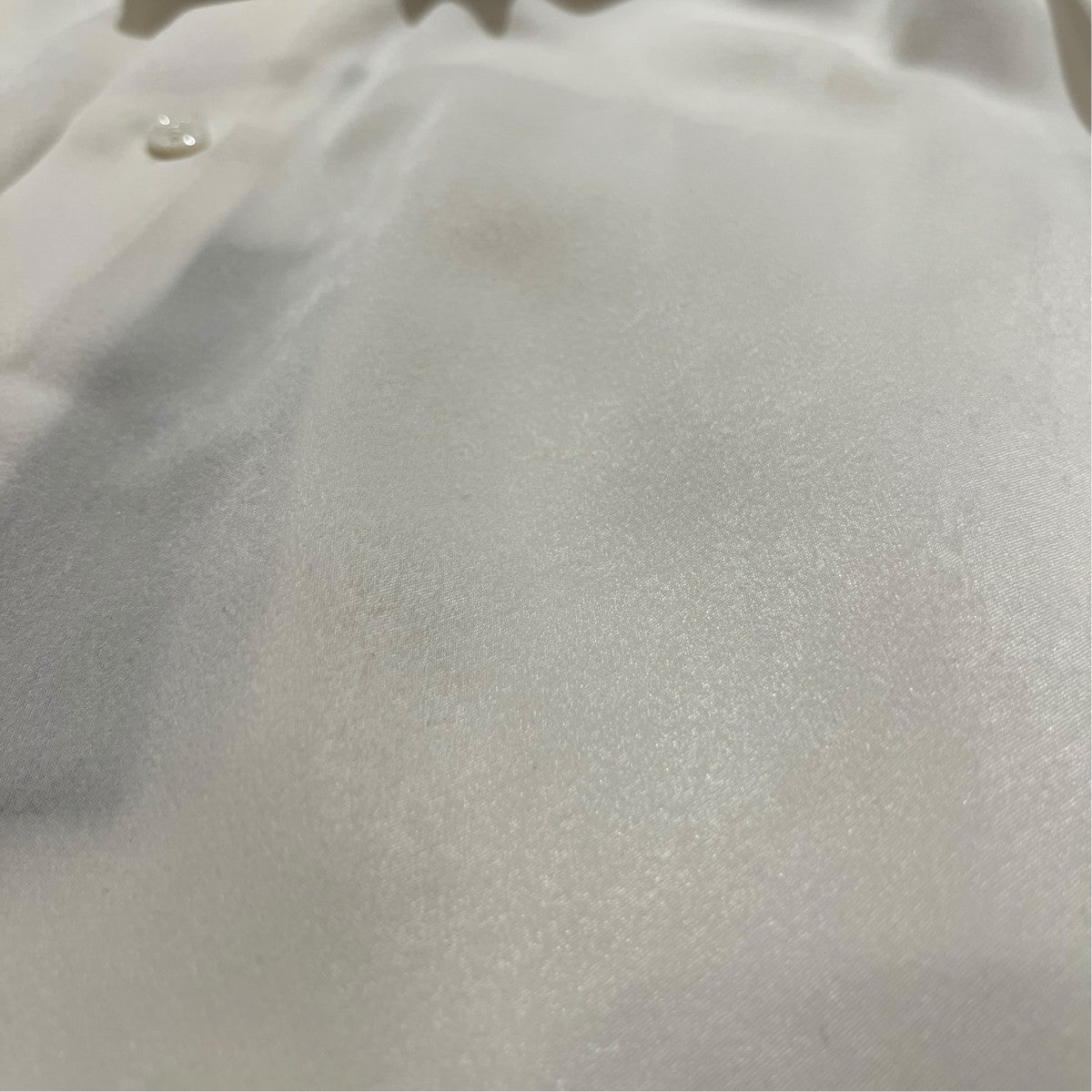 26AWHUSH GATHER L／S SHIRT無地長袖シャツ10240705