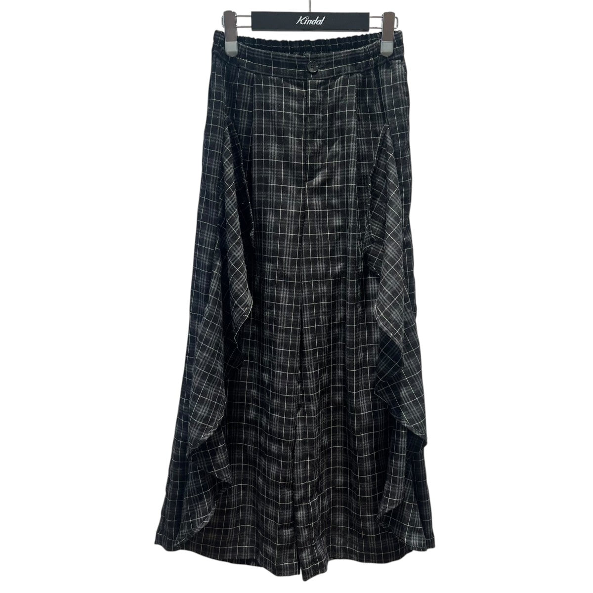 OSMOSIS loaf チェックカスケードパンツ700006-344P 古着・中古-1枚目のアイテム画像