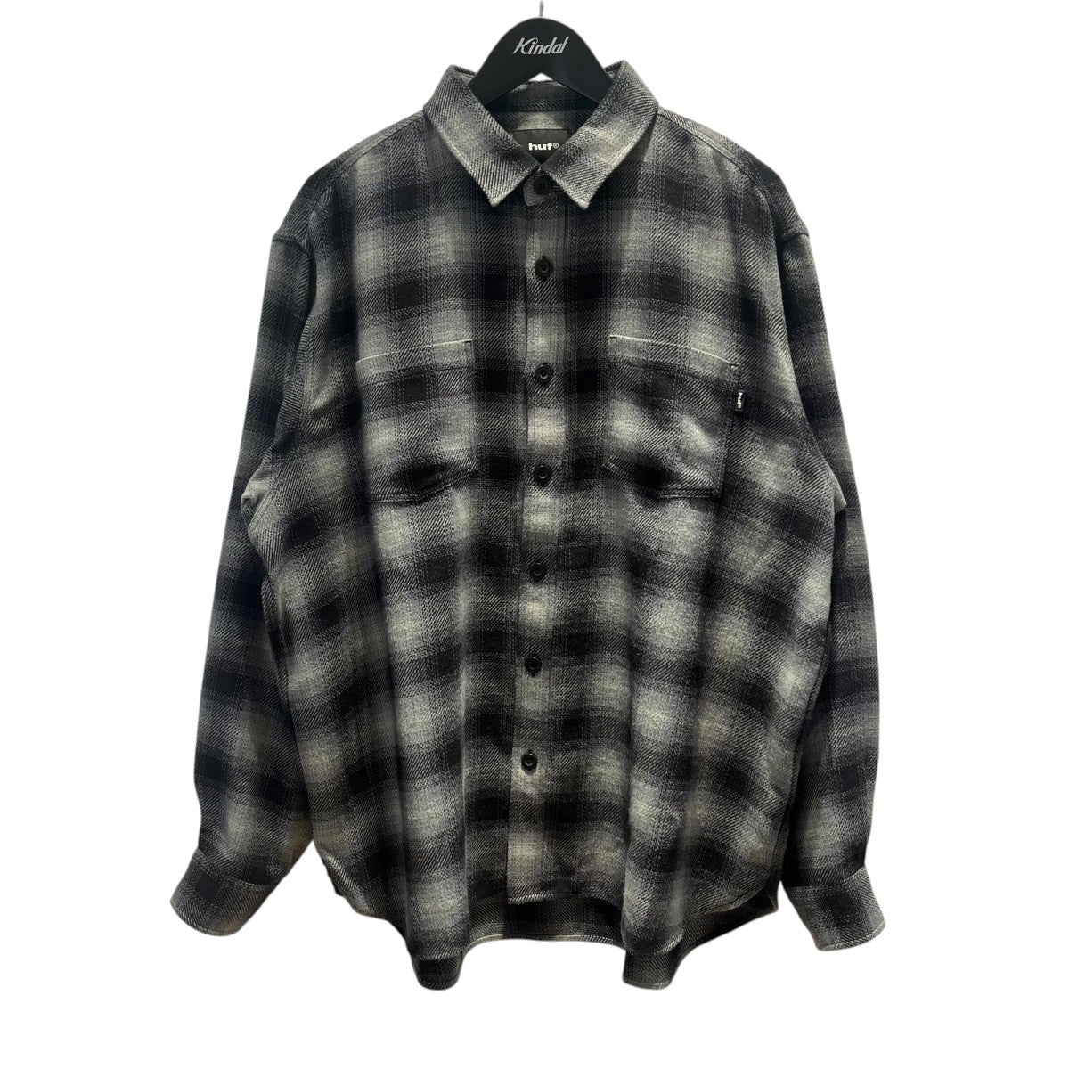 HUF GEARY FLANNEL LS SHIRTBU80062FA26 古着・中古-1枚目のアイテム画像