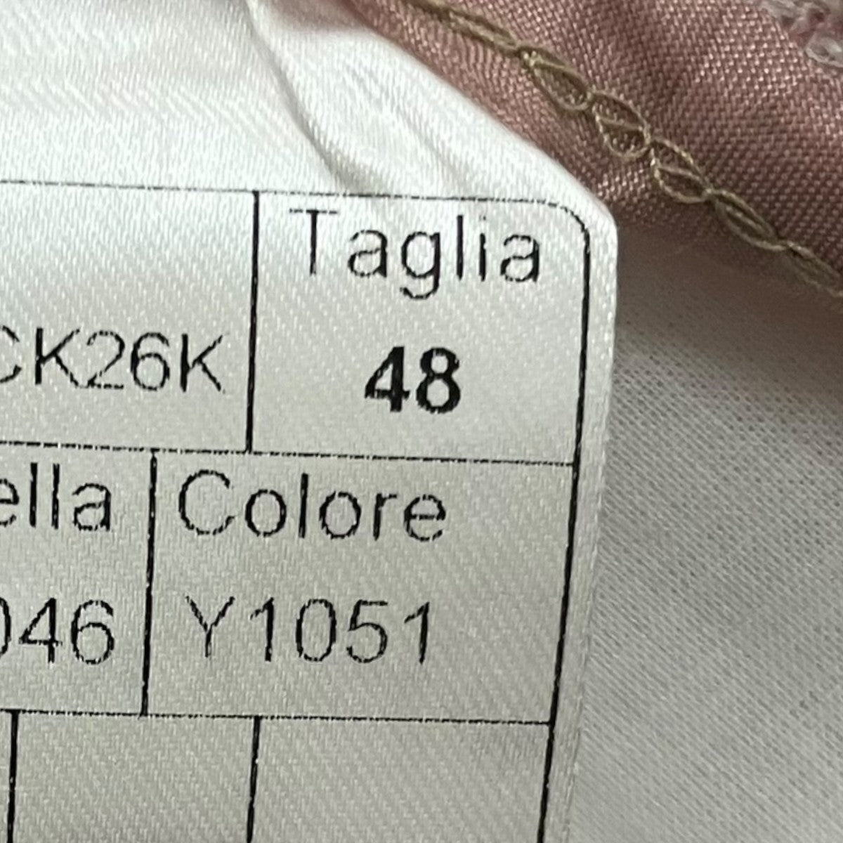 TAGLIATORE リネンコットンテーラードジャケットG-DERRICK26K 古着・中古-7枚目のアイテム画像