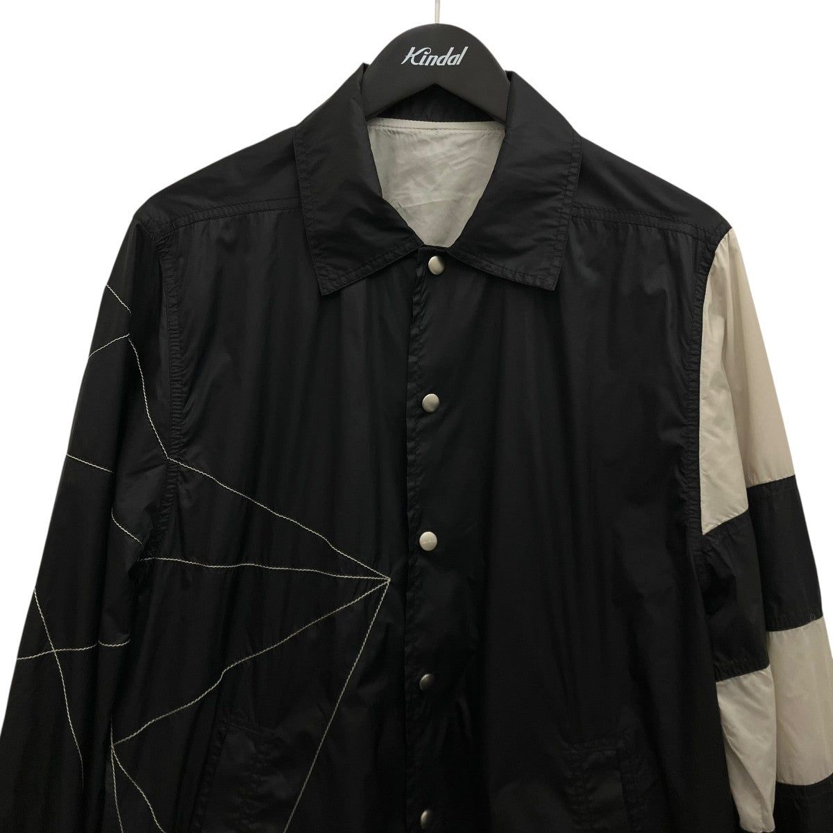 RICK OWENS 19SS【BABEL SNAPFRONT JACKET】バベル スナップフロント ジャケットRR19S2714-NZEM4 古着・中古-3枚目のアイテム画像