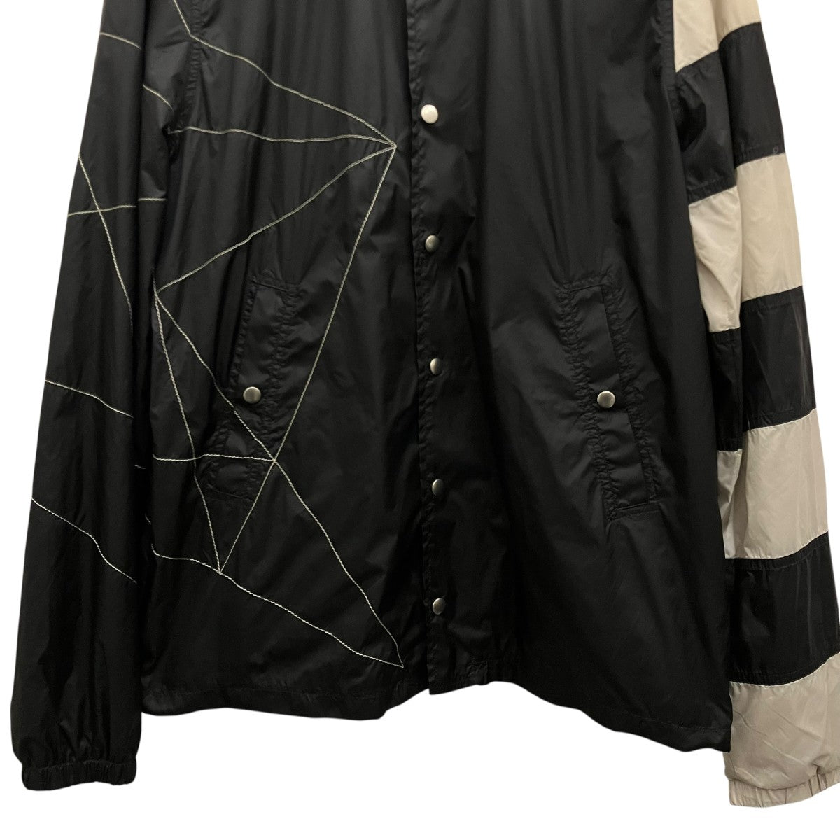 RICK OWENS 19SS【BABEL SNAPFRONT JACKET】バベル スナップフロント ジャケットRR19S2714-NZEM4 古着・中古-4枚目のアイテム画像