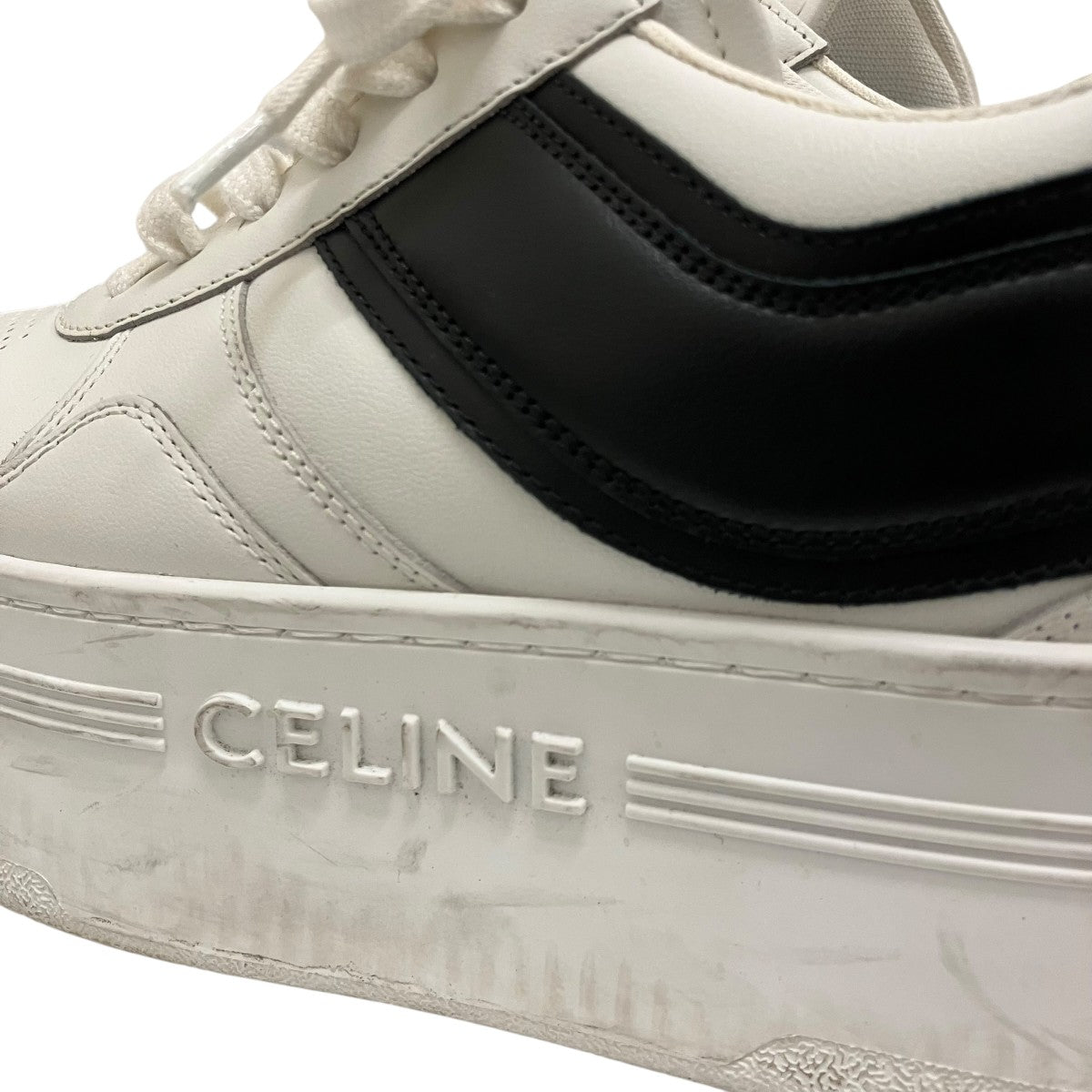 CELINE（セリーヌ）ブロックスニーカー ウェッジアウトソール正規品 関税込み【CELINE】ブロックスニーカー ウェッジアウトソール (CELINE