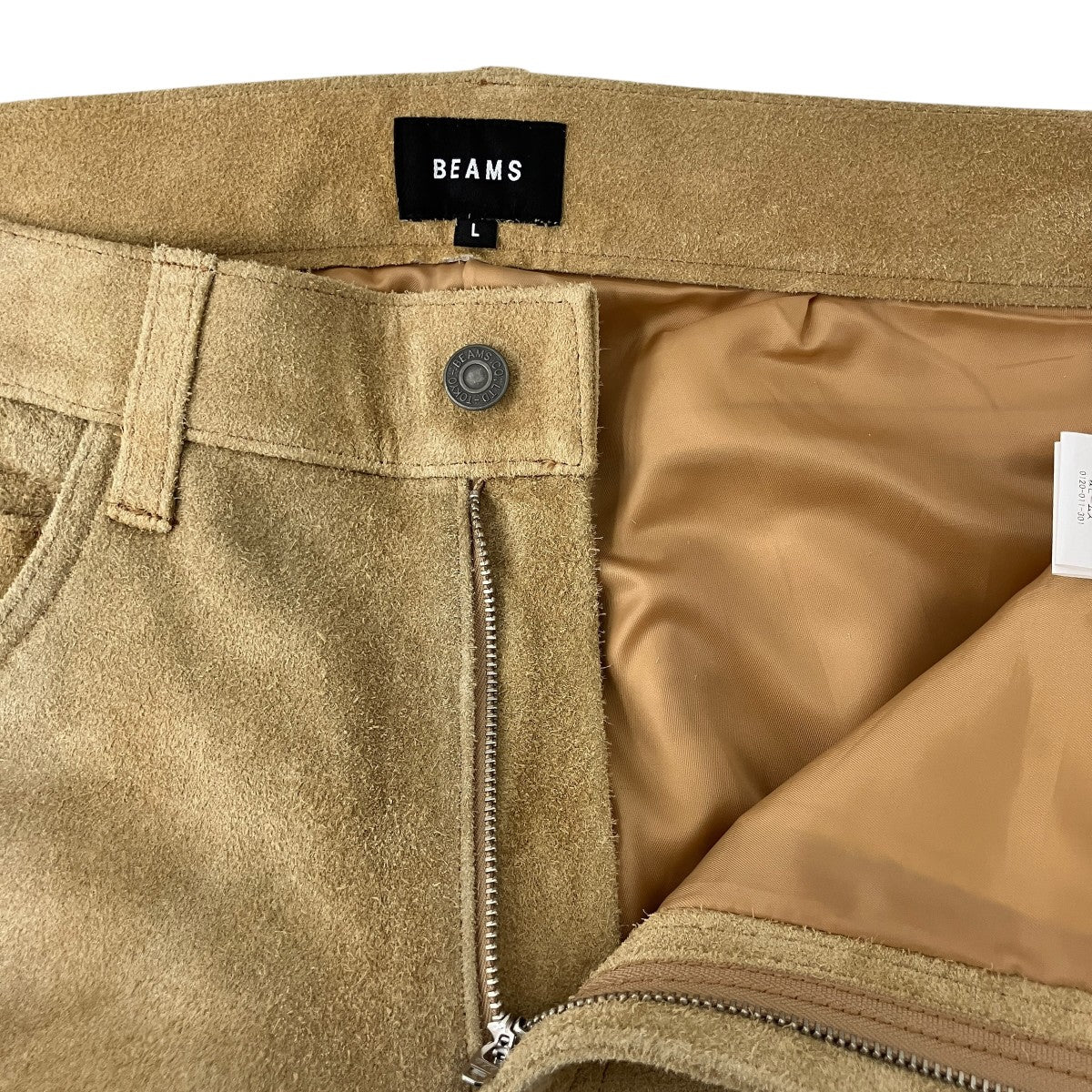 BEAMS スウェードパンツ11-21-0991-202 古着・中古-3枚目のアイテム画像