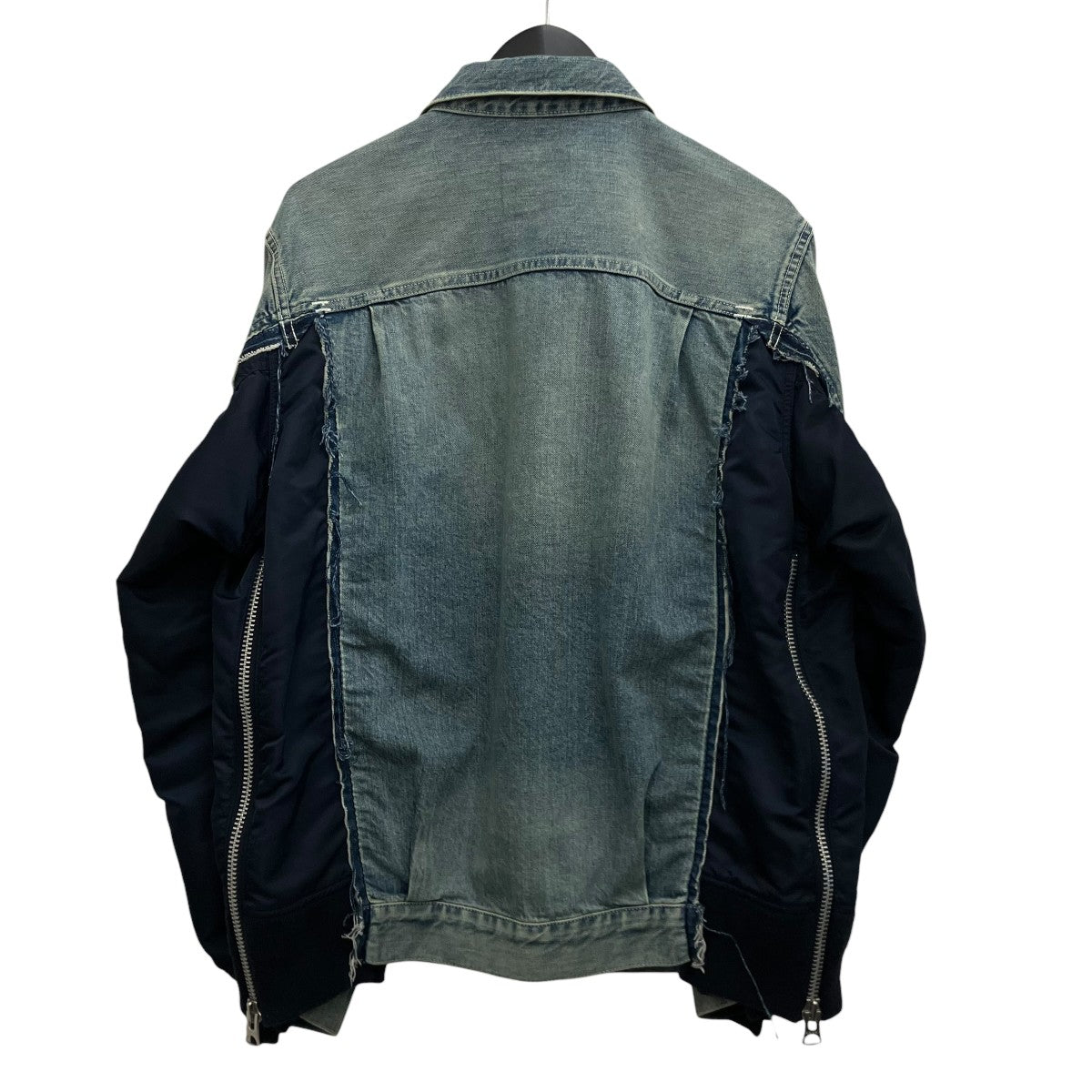 sacai(サカイ) 【DENIM MA-1 JACKET】MA-1ドッキングデニムジャケット