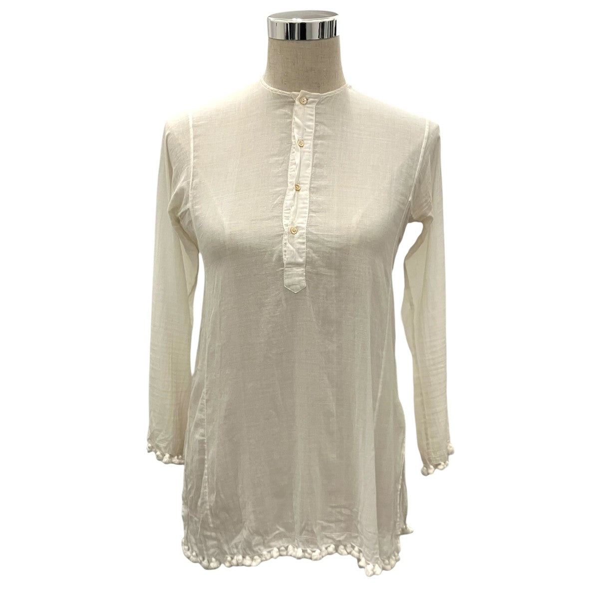 dosa 【tassel kurta w hand stitching】タッセルブラウス 古着・中古-1枚目のアイテム画像
