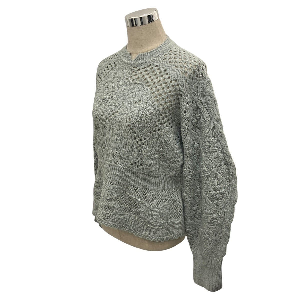 25AW【Multi Pattern Low Gauge Knitted Top】ニットMM25FW-KN091