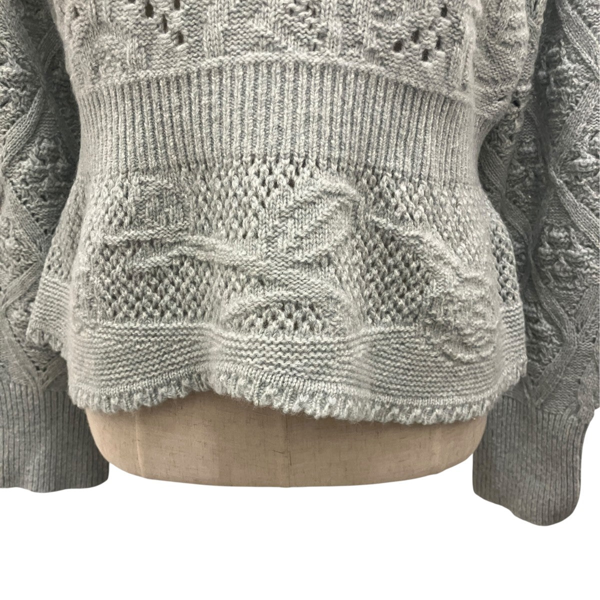 25AW【Multi Pattern Low Gauge Knitted Top】ニットMM25FW-KN091