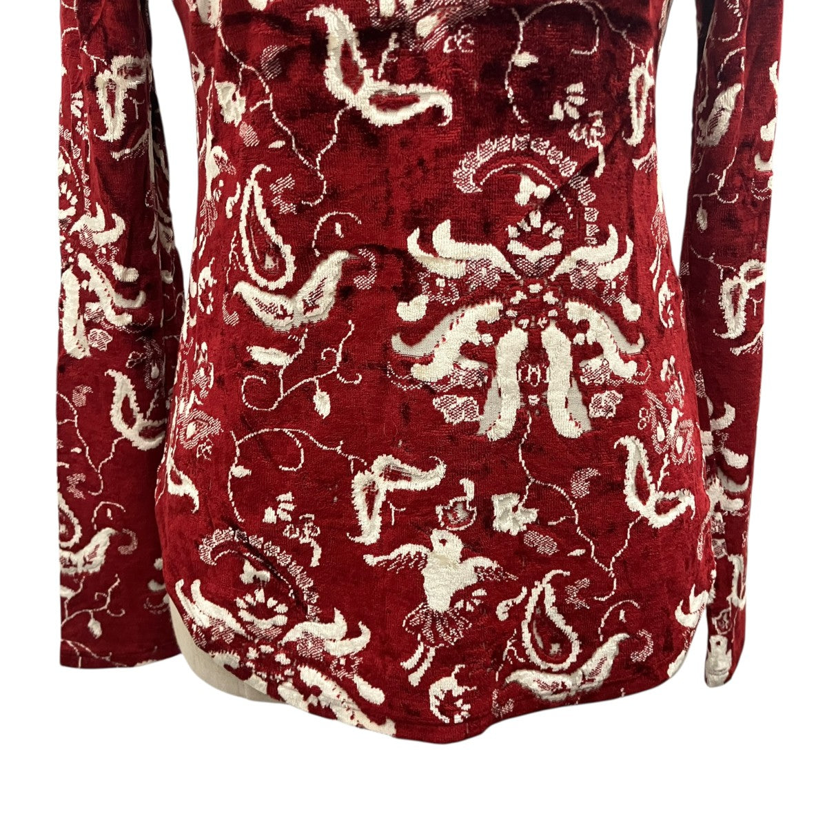 25AW【Velour Jersey Top】ベロアジャガードトップスMM25FW-JS097
