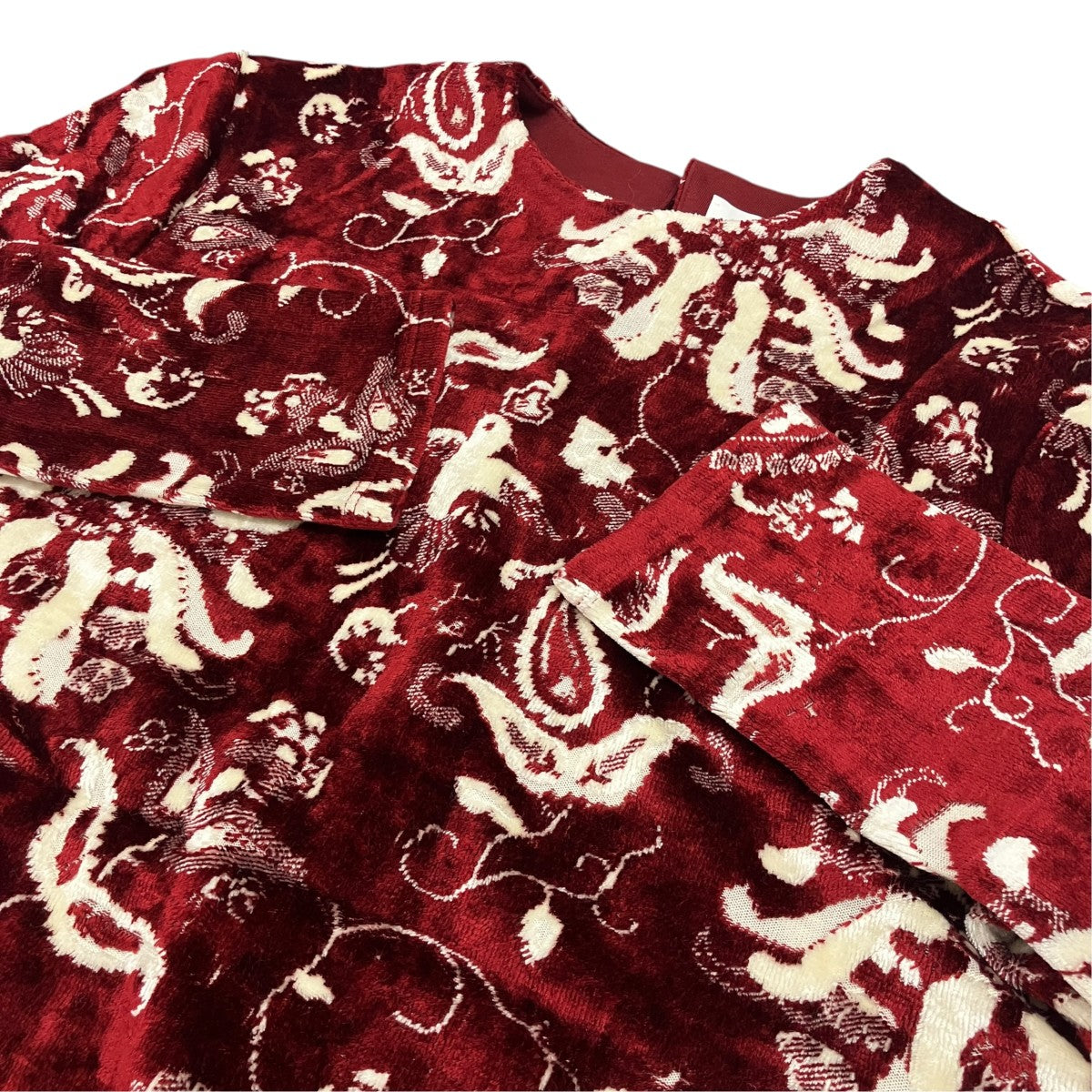 25AW【Velour Jersey Top】ベロアジャガードトップスMM25FW-JS097