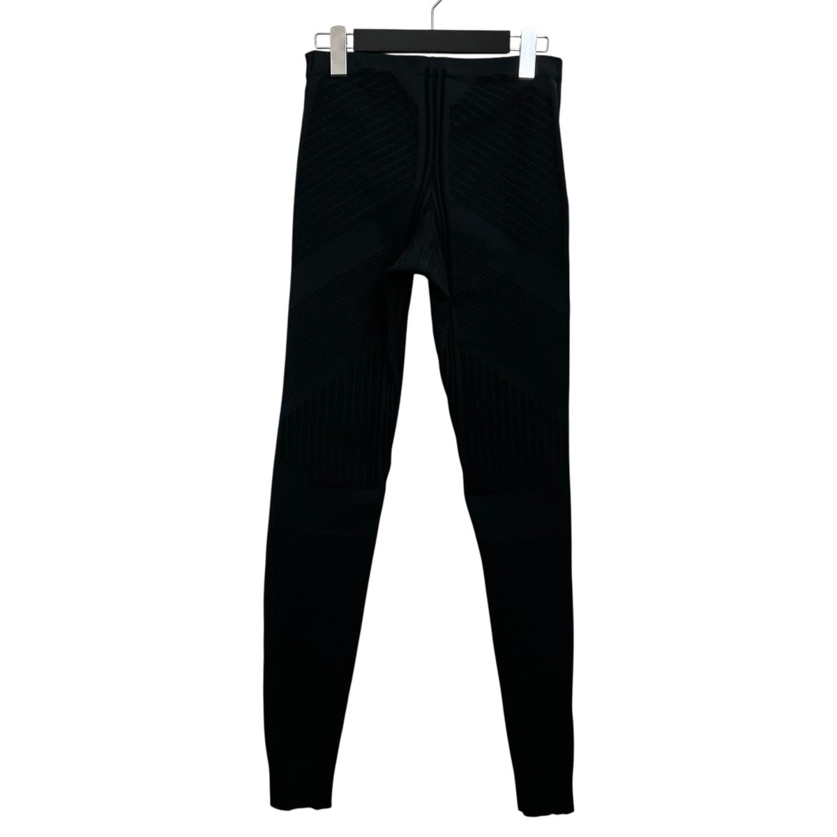【美品】 PRADA プラダ　レギンス スパッツ　　　黒　サイズ40 PRADA(プラダ) テックレックRe-Nylonピケ レギンス122048 122048