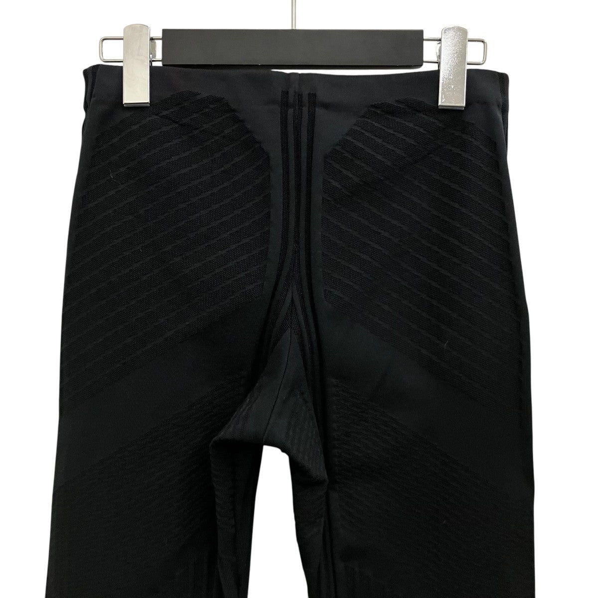 【美品】 PRADA プラダ　レギンス スパッツ　　　黒　サイズ40 PRADA(プラダ) テックレックRe-Nylonピケ レギンス122048 122048