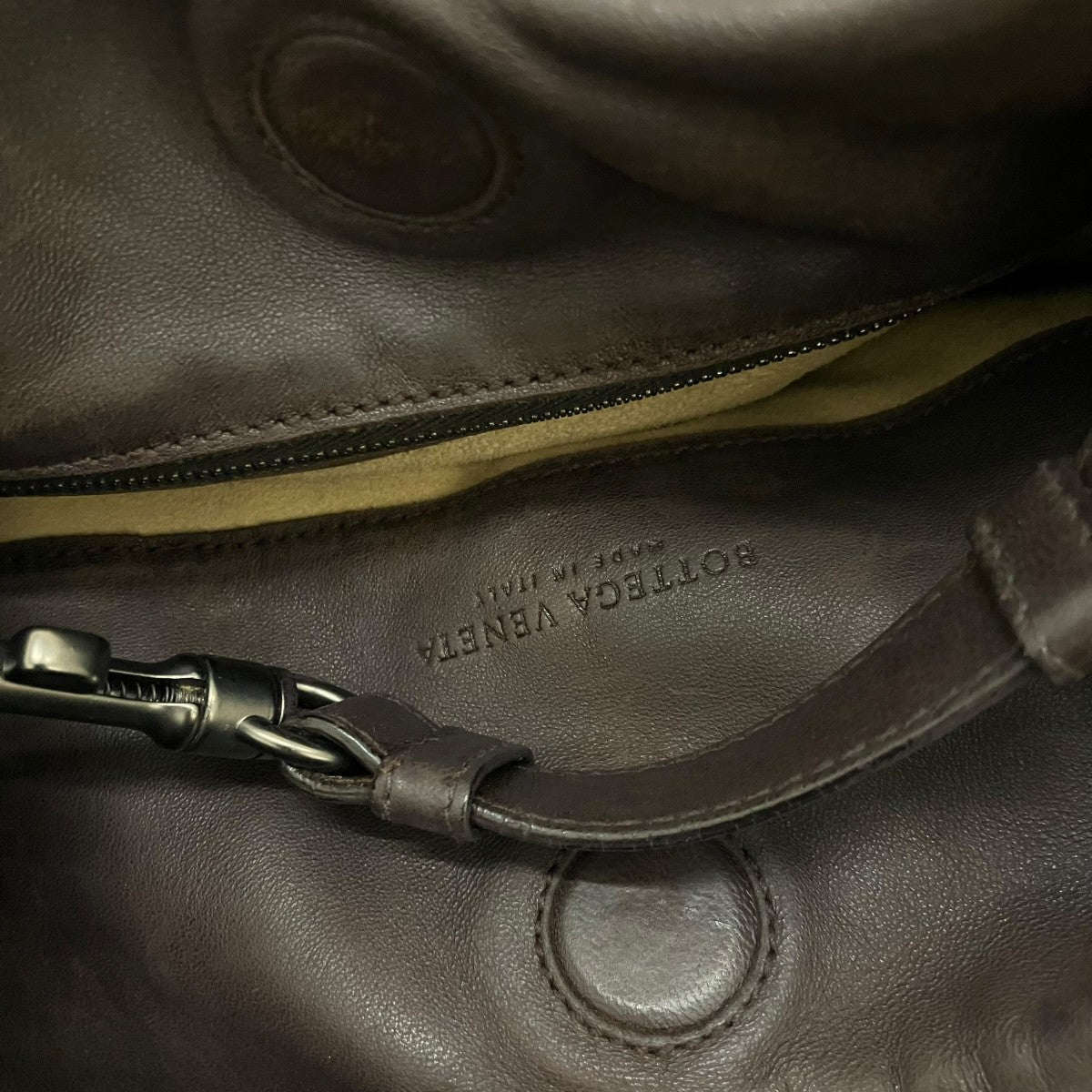 BOTTEGA VENETA イントレチャートショルダーバッグ 古着・中古-7枚目のアイテム画像