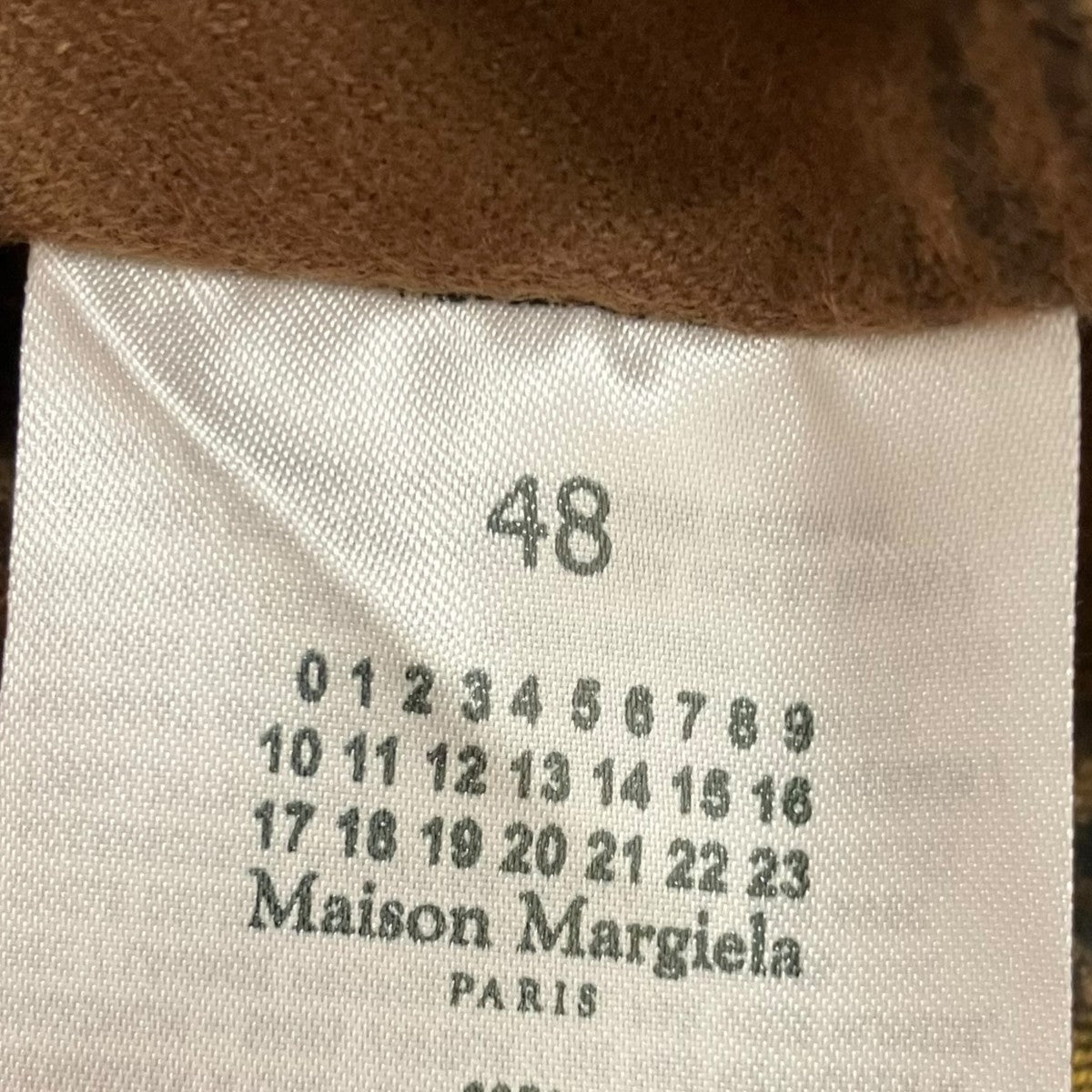Maison Margiela1 10 22AWペイント オーバーサイズデニムカバーオールジャケットS51AM0477 古着・中古-7枚目のアイテム画像