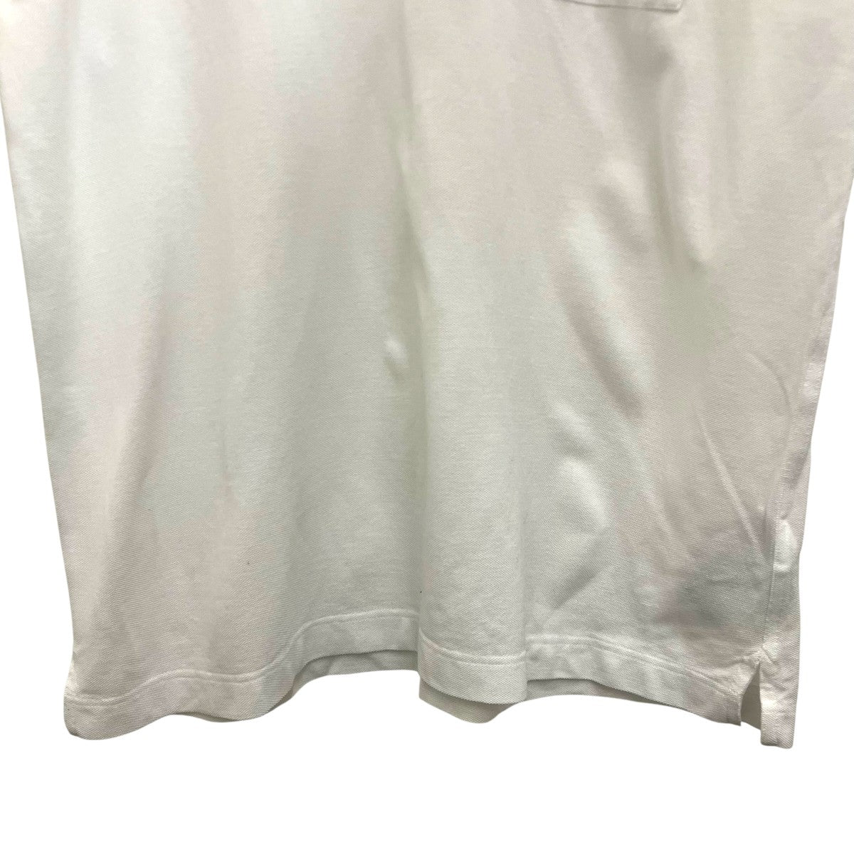 HERMES サドルステッチポロシャツ 古着・中古-4枚目のアイテム画像