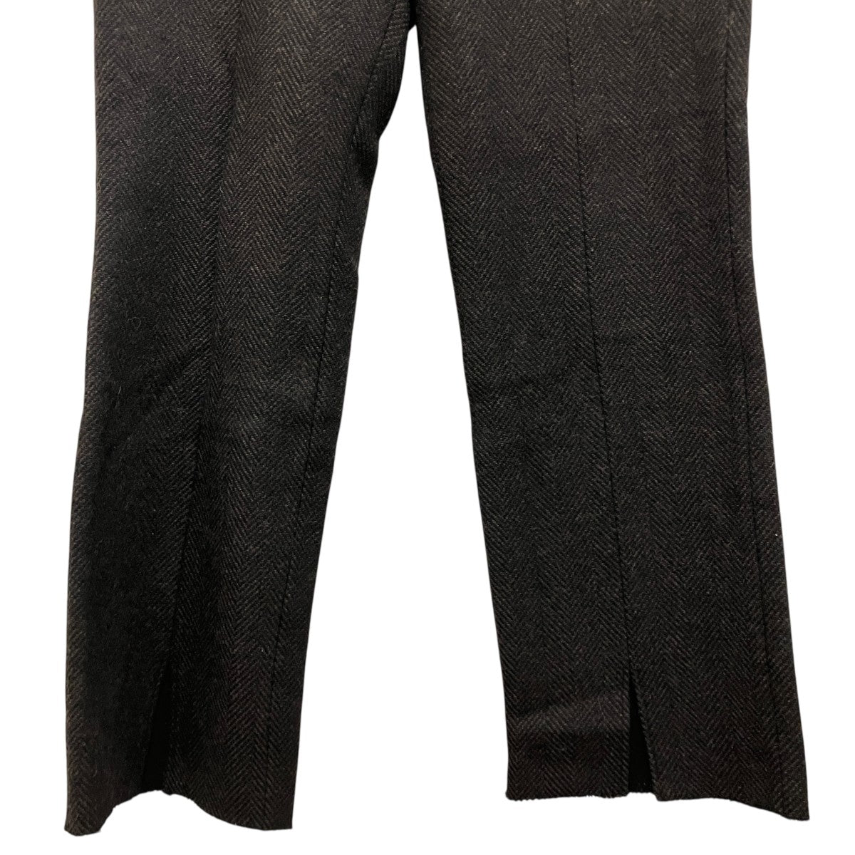 MARKA 【 HEM SLIT STRAIGHT FIT】ヘリンボーンヘムスリットパンツM19F-05PT02C 古着・中古-4枚目のアイテム画像