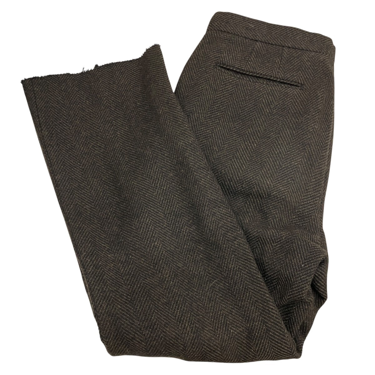 MARKA 【 HEM SLIT STRAIGHT FIT】ヘリンボーンヘムスリットパンツM19F-05PT02C 古着・中古-6枚目のアイテム画像