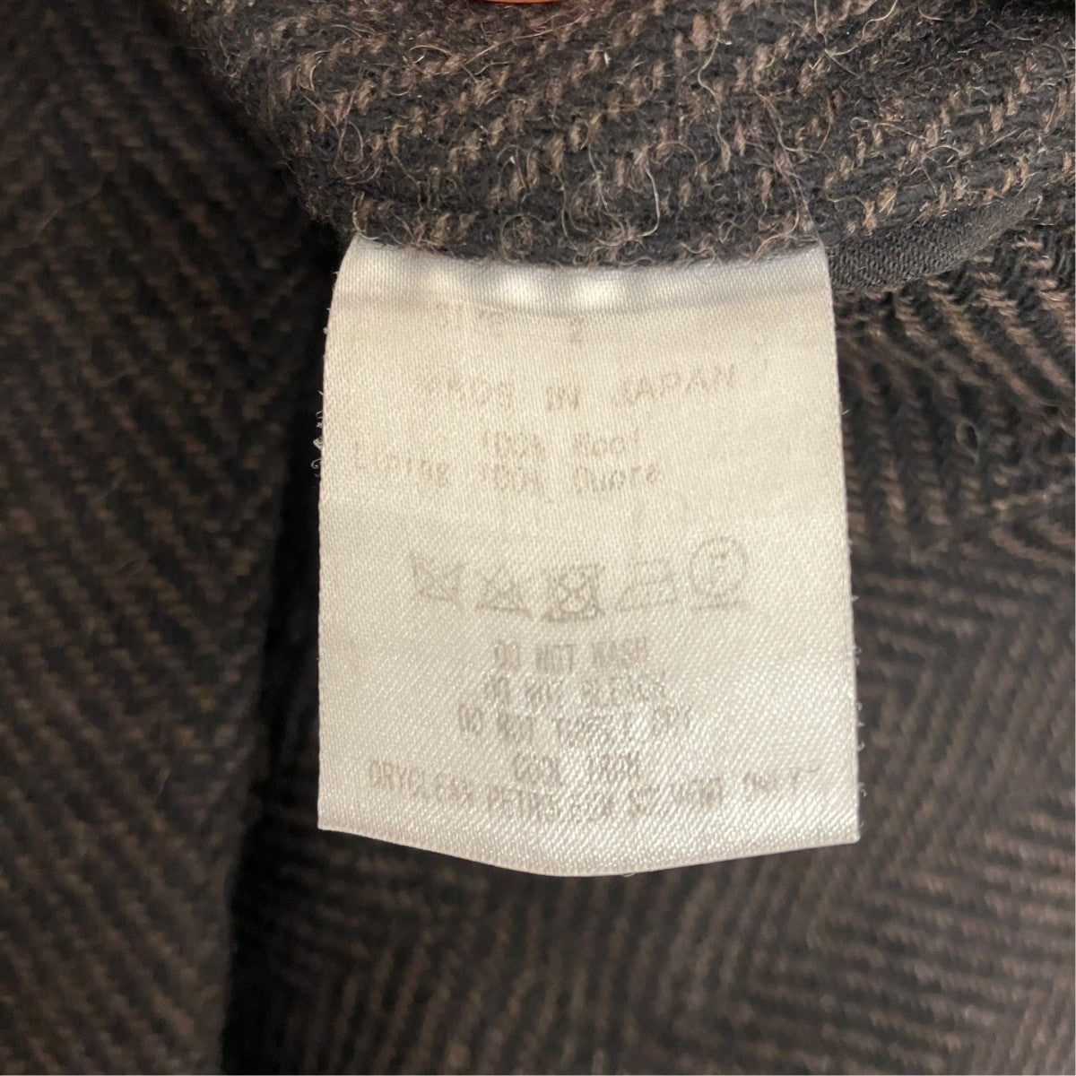 MARKA 【 HEM SLIT STRAIGHT FIT】ヘリンボーンヘムスリットパンツM19F-05PT02C 古着・中古-8枚目のアイテム画像