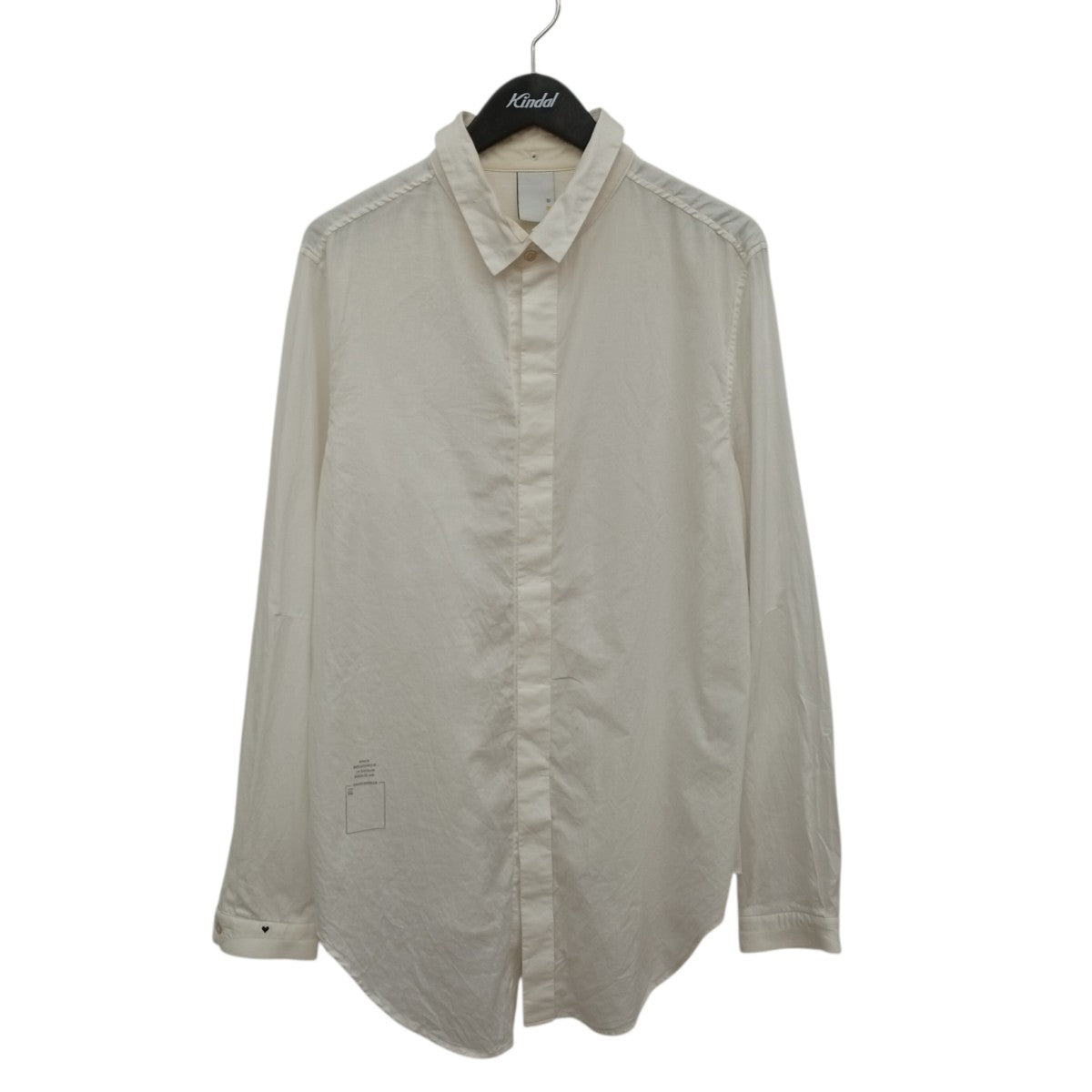 mister it 比翼シャツTouts-19AW 古着・中古-1枚目のアイテム画像