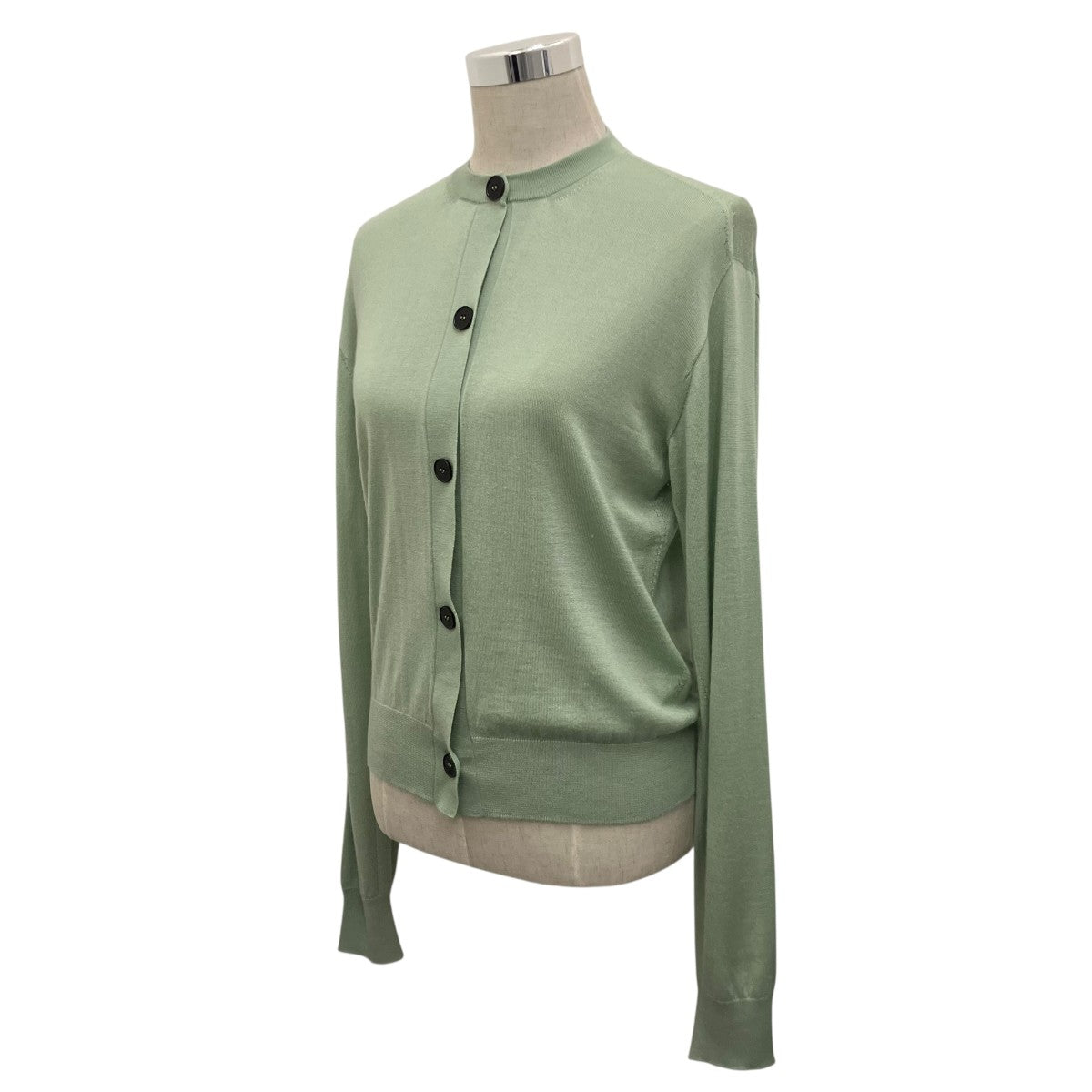 JIL SANDER 25SSカシミヤ混カーディガンJ01HP0001 古着・中古-1枚目のアイテム画像