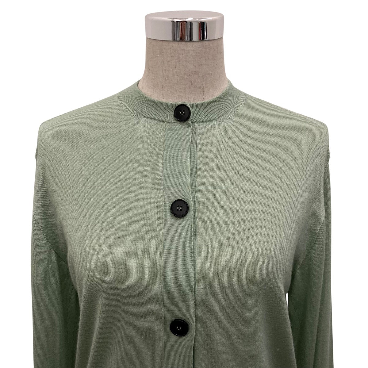 JIL SANDER 25SSカシミヤ混カーディガンJ01HP0001 古着・中古-4枚目のアイテム画像