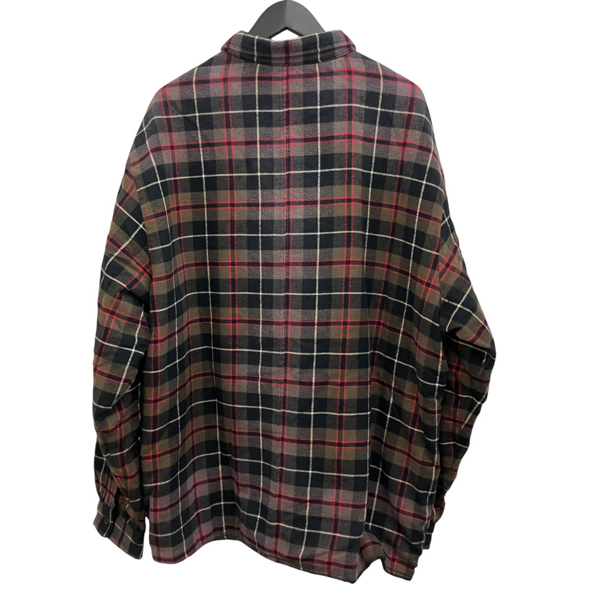 24AWQuilted Plaid Shirtキルテッドチェックシャツ
