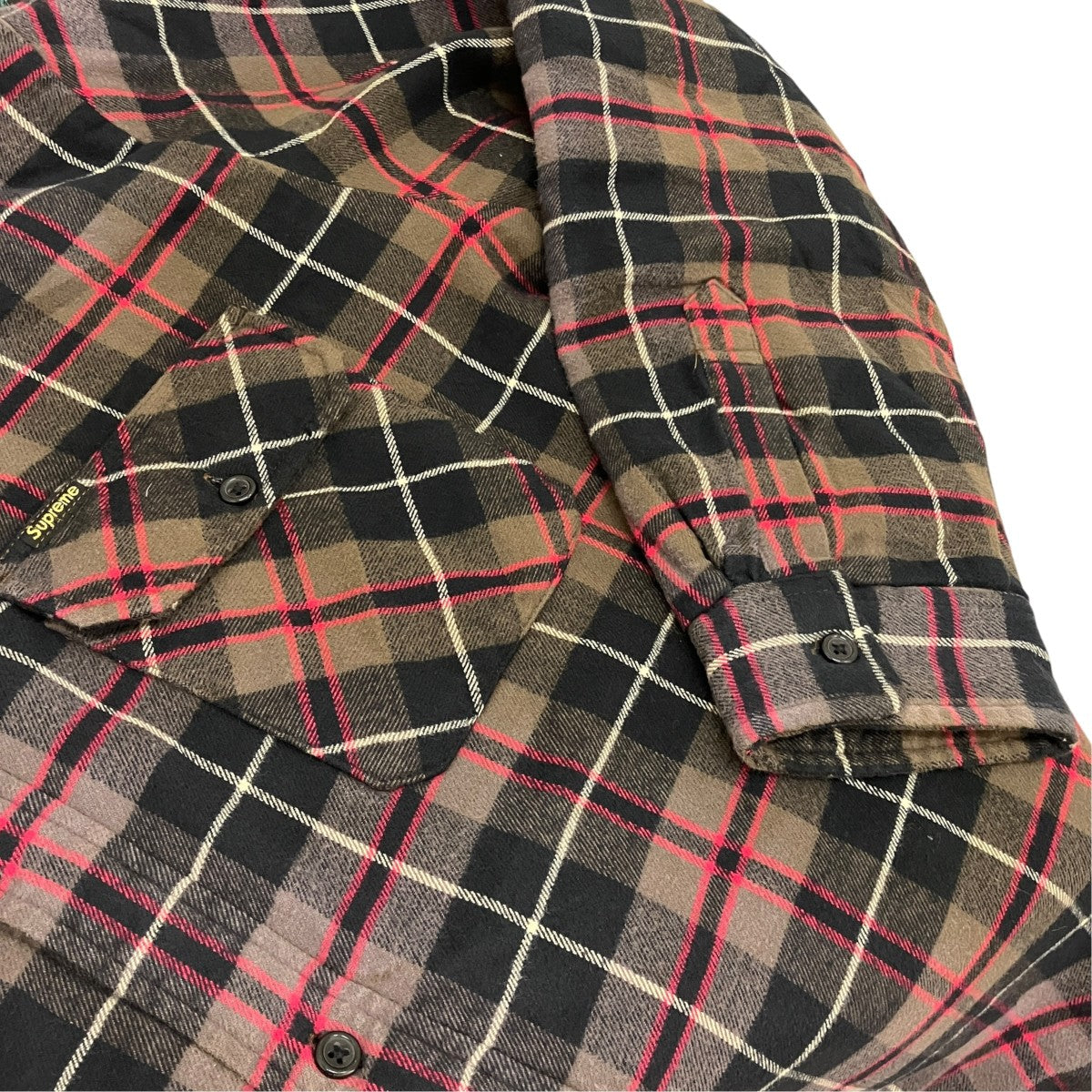 24AWQuilted Plaid Shirtキルテッドチェックシャツ