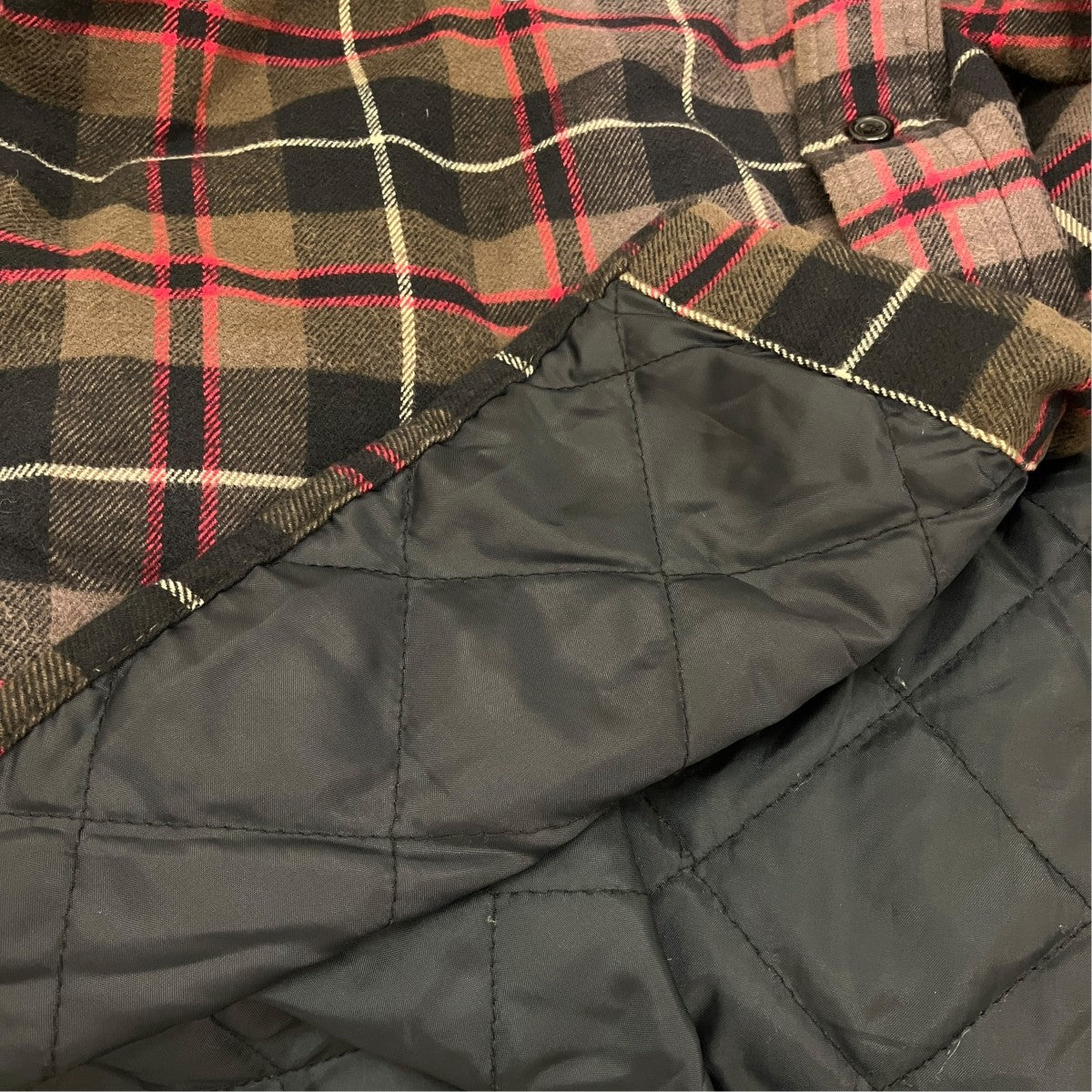 24AWQuilted Plaid Shirtキルテッドチェックシャツ