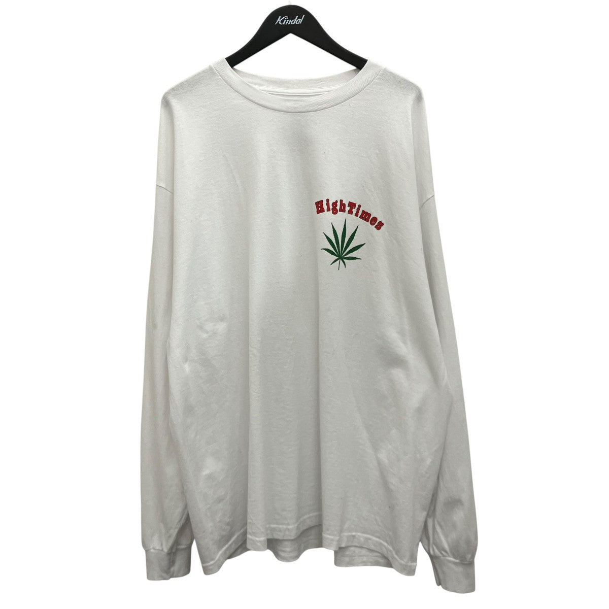 WACKO MARIA 24SS【HIGHTIMES CREW NECK LONG SLEEVE T-SHIRT】プリント長袖TシャツHIGHTIMES-WM-LT03 古着・中古-1枚目のアイテム画像