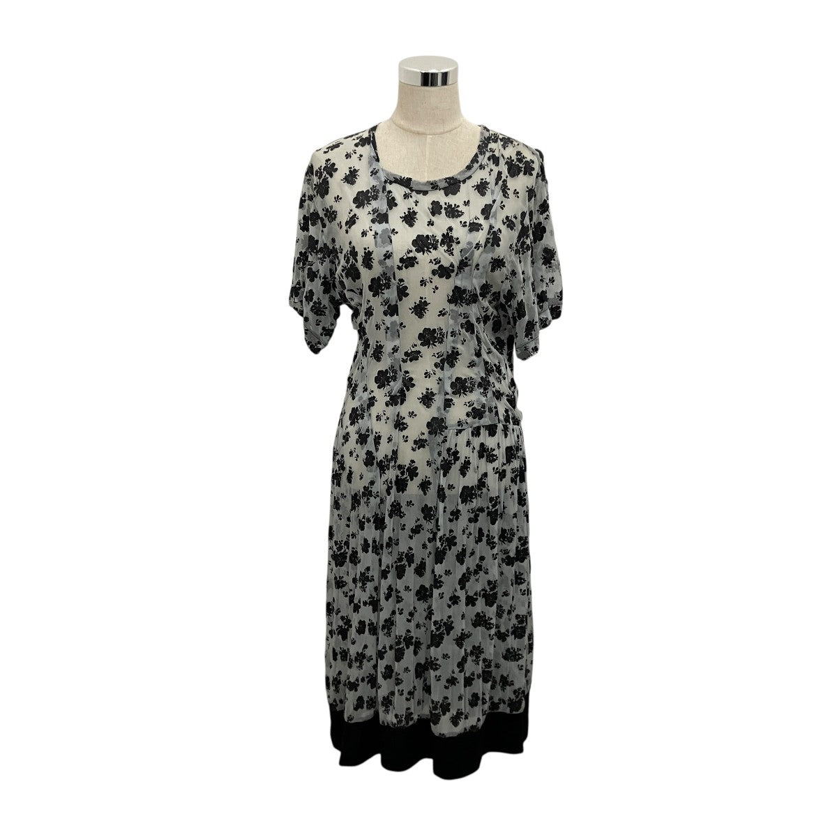 COMME des GARCONS 【AD1995】花柄ワンピースGO-100410 古着・中古-1枚目のアイテム画像