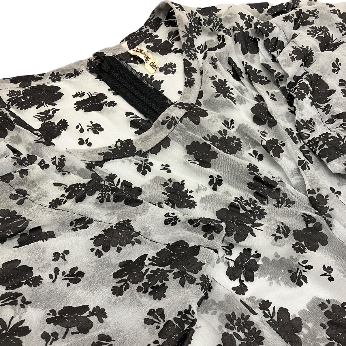 COMME des GARCONS 【AD1995】花柄ワンピースGO-100410 古着・中古-5枚目のアイテム画像