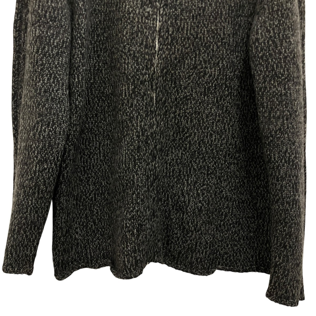 HERMES(エルメス) カシミヤジップカーディガン グレー サイズ XL