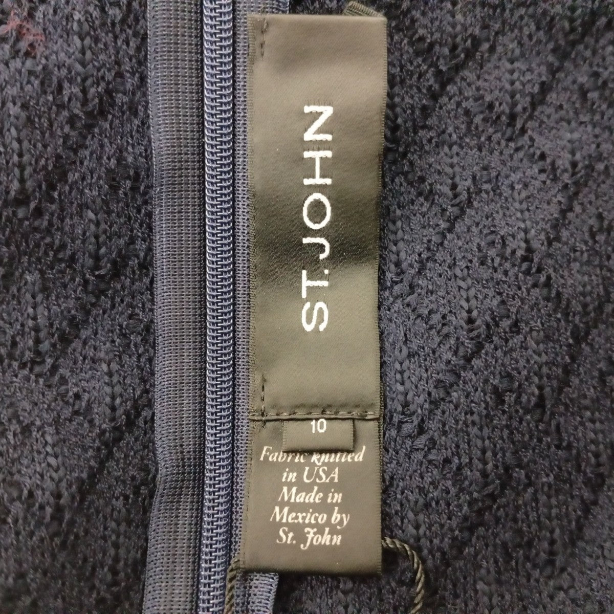 ST．JOHN ノースリーブワンピース 古着・中古-3枚目のアイテム画像