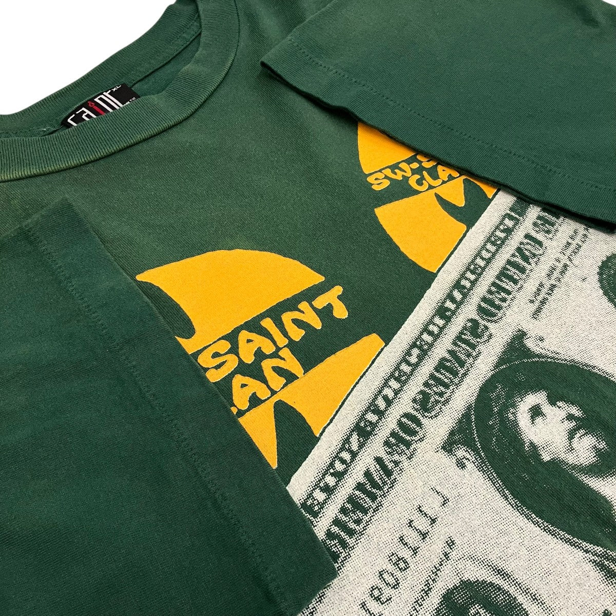 SAINT MICHAEL 24SS【SW SS TEE SAINT CLAN】ヴィンテージ加工TシャツSM-YS8-0000-C16 古着・中古-6枚目のアイテム画像