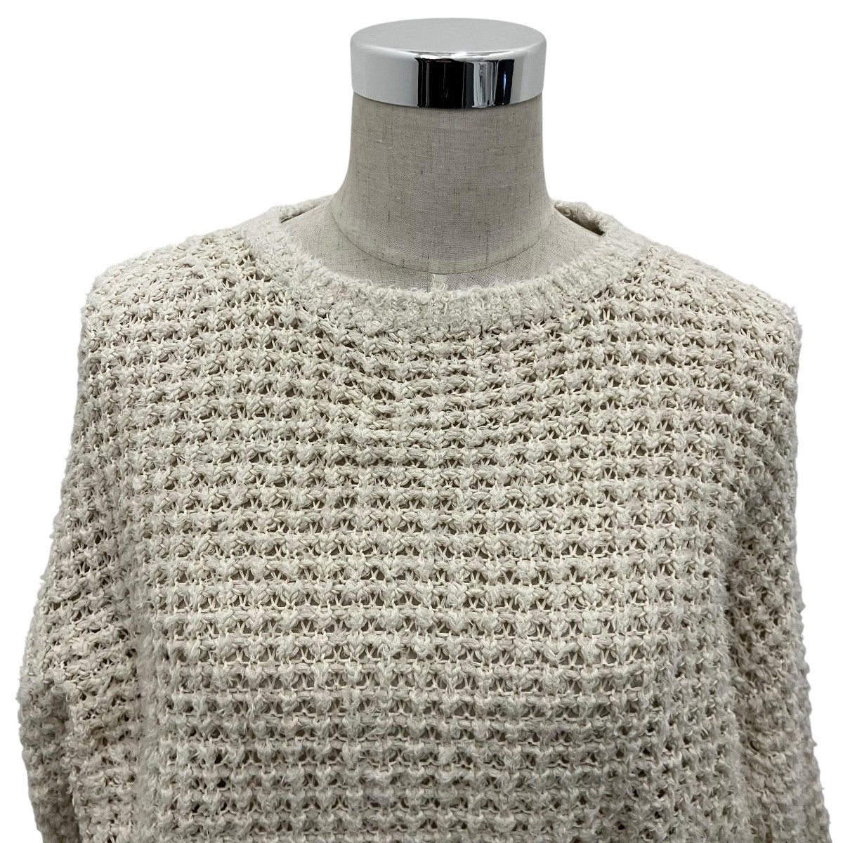 【COTTON SHAGGY CHUNKY WAFFLE−KNIT SWEATER】コットンシャギーチャンキーワッフルニットWHSP-UW102