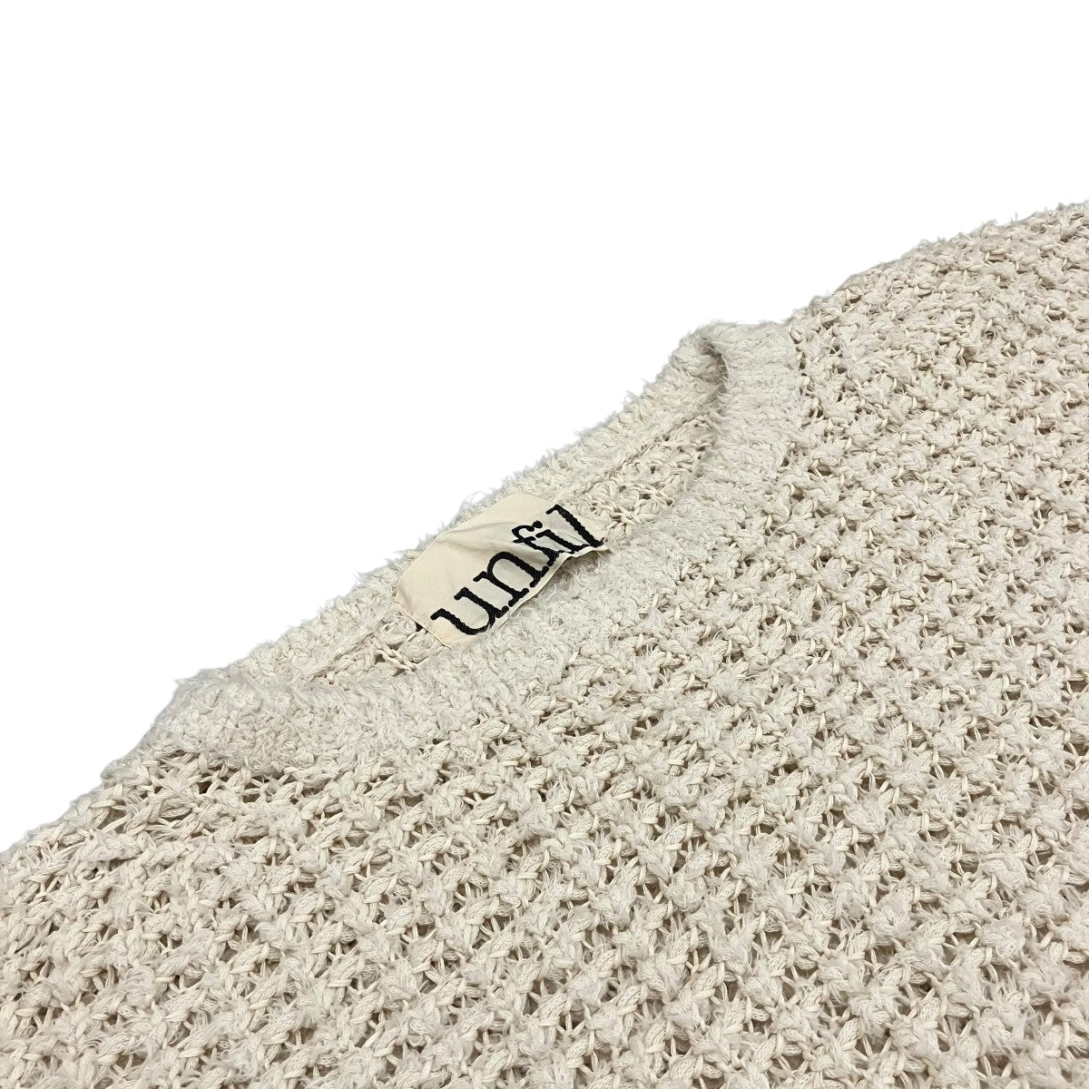 【COTTON SHAGGY CHUNKY WAFFLE−KNIT SWEATER】コットンシャギーチャンキーワッフルニットWHSP-UW102
