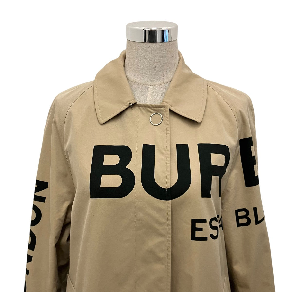 BURBERRY(バーバリー) ホースフェリーステンカラーコート8016222