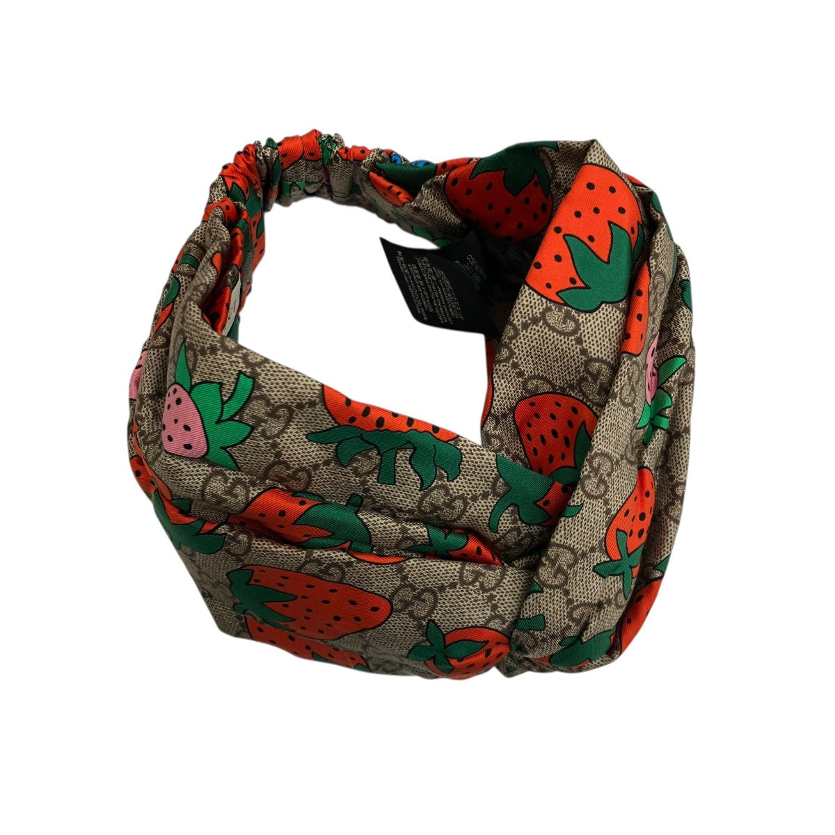 GUCCI ストロベリープリントGGヘッドバンド 古着・中古-3枚目のアイテム画像
