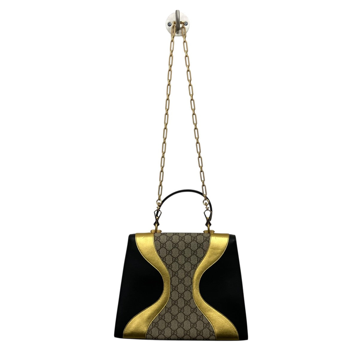 GUCCI オシリス キャットヘッド GGスプリーム ハンドバッグ476535 古着・中古-3枚目のアイテム画像